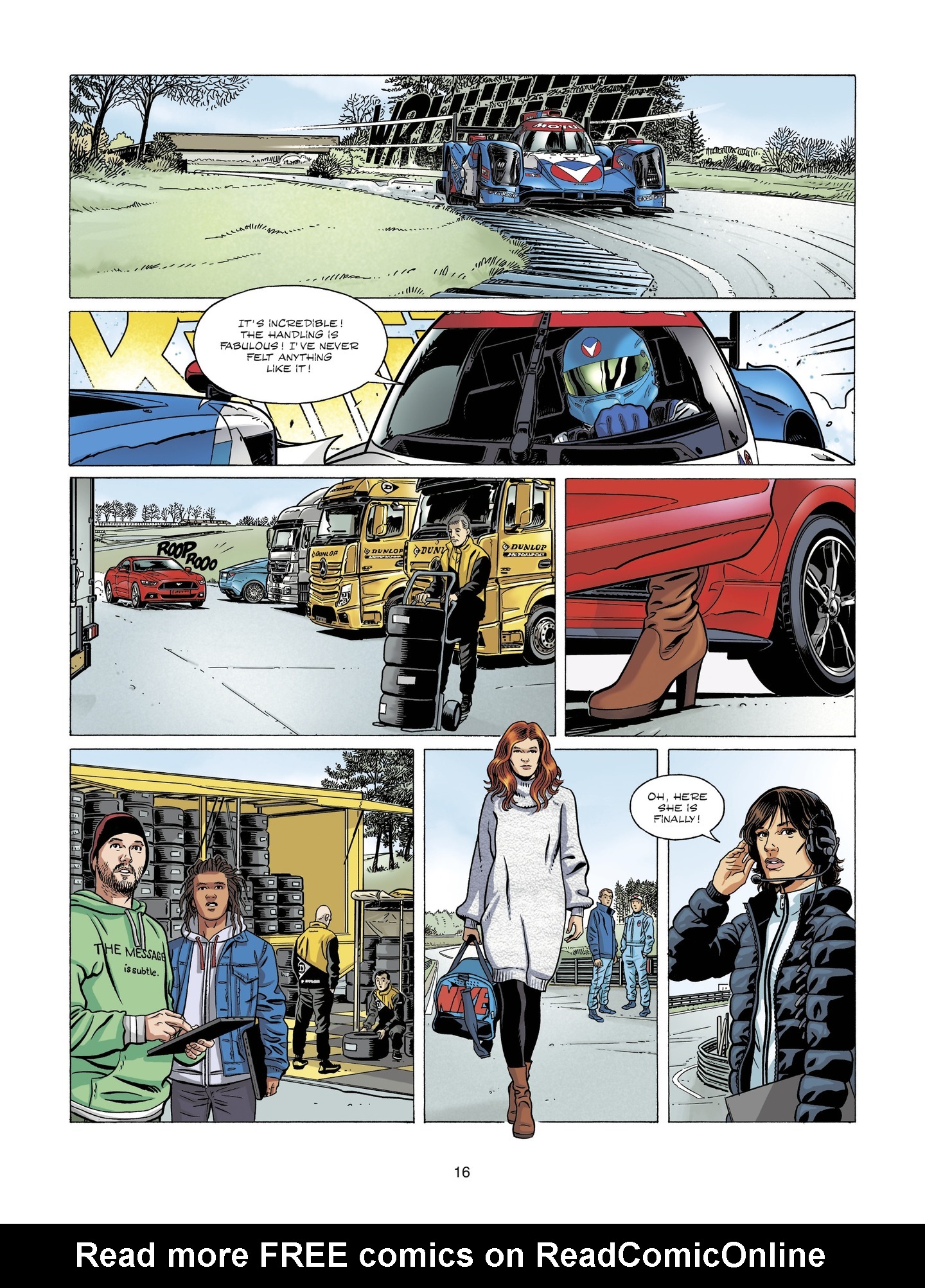Read online Michel Vaillant comic -  Issue #6 - 16