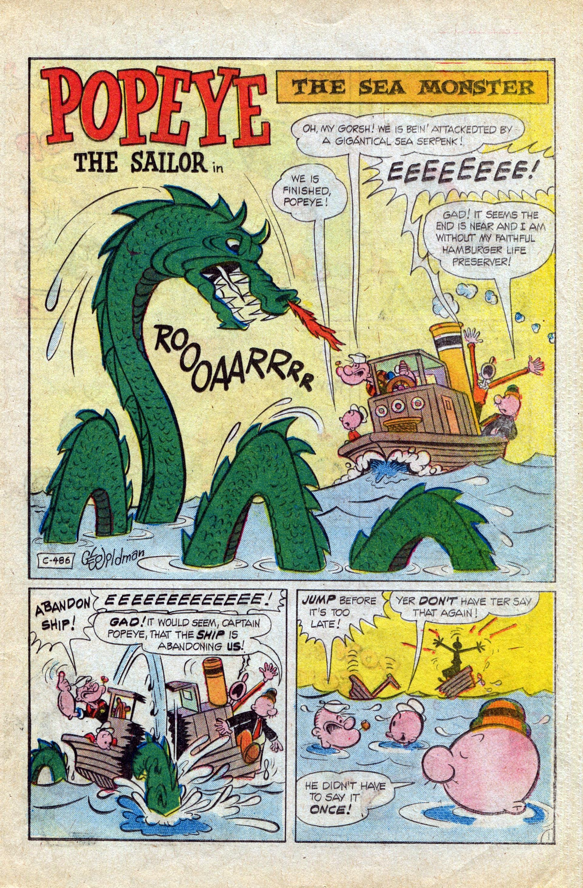 Read online Popeye (1948) comic -  Issue #102 - 25