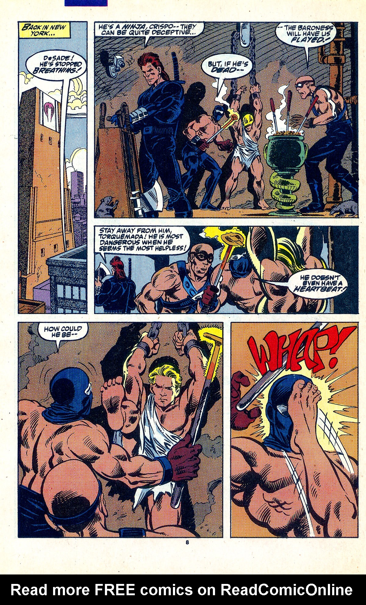 Read online G.I. Joe: A Real American Hero comic -  Issue #95 - 7