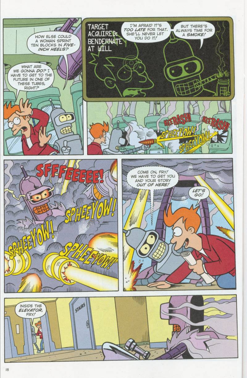 Read online Futurama Comics comic -  Issue #7 - 19