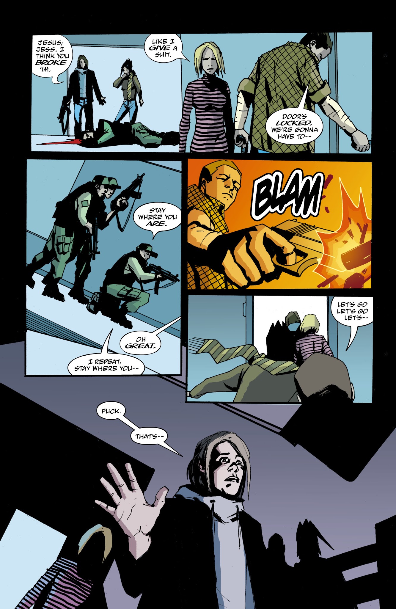Read online Faker comic -  Issue #4 - 21