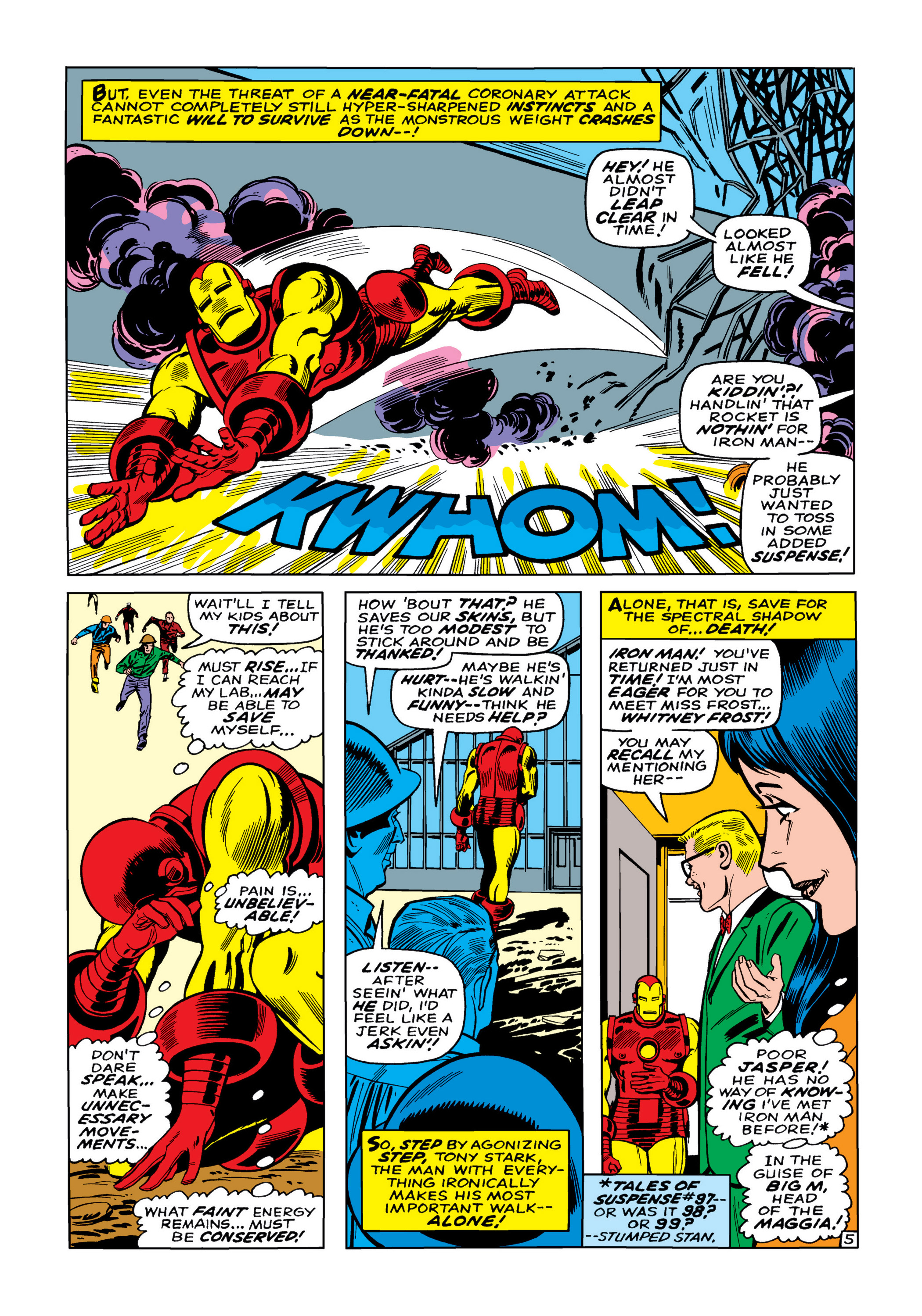 Read online Marvel Masterworks: The Invincible Iron Man comic -  Issue # TPB 5 (Part 1) - 33