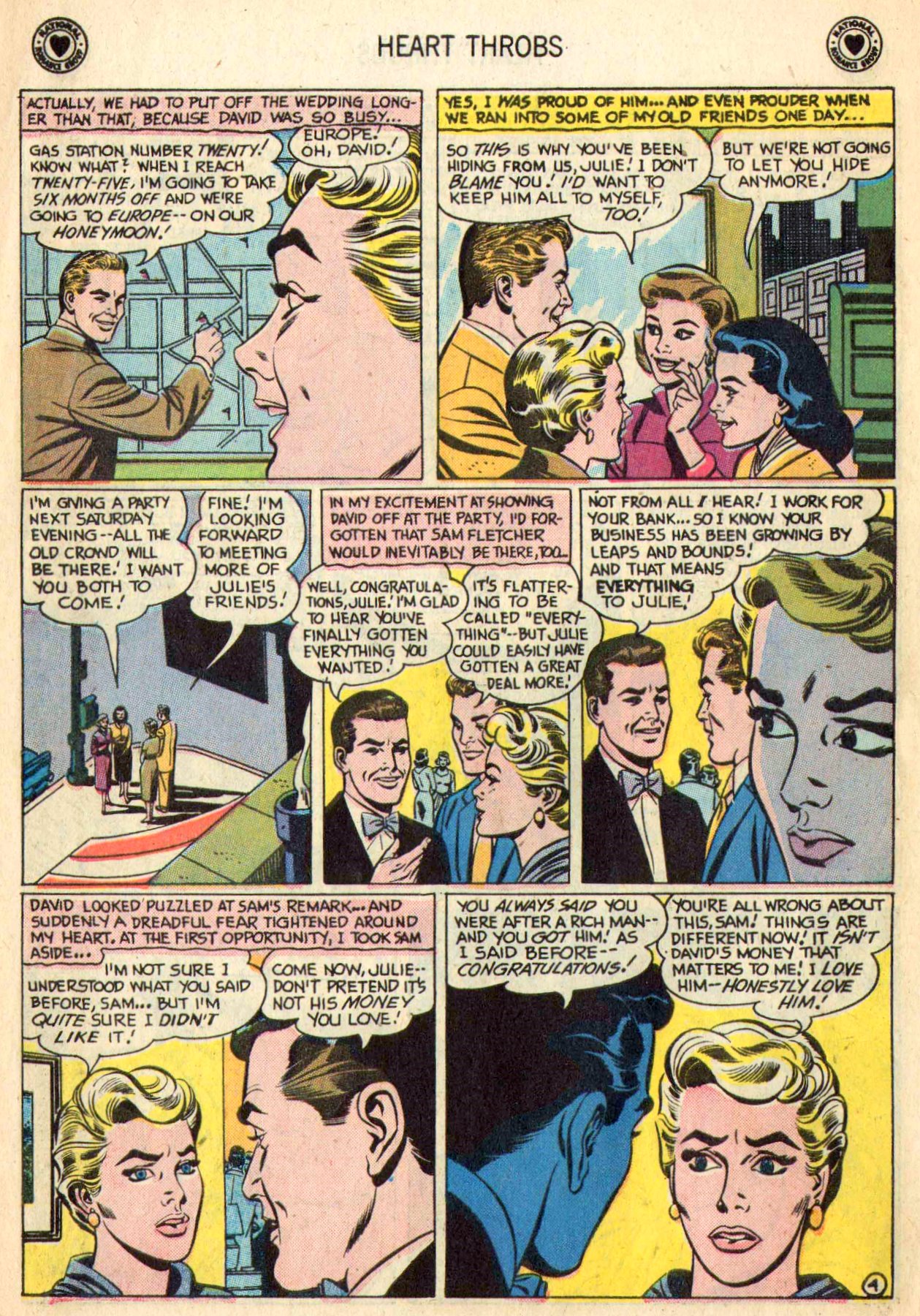 Read online Heart Throbs comic -  Issue #49 - 6