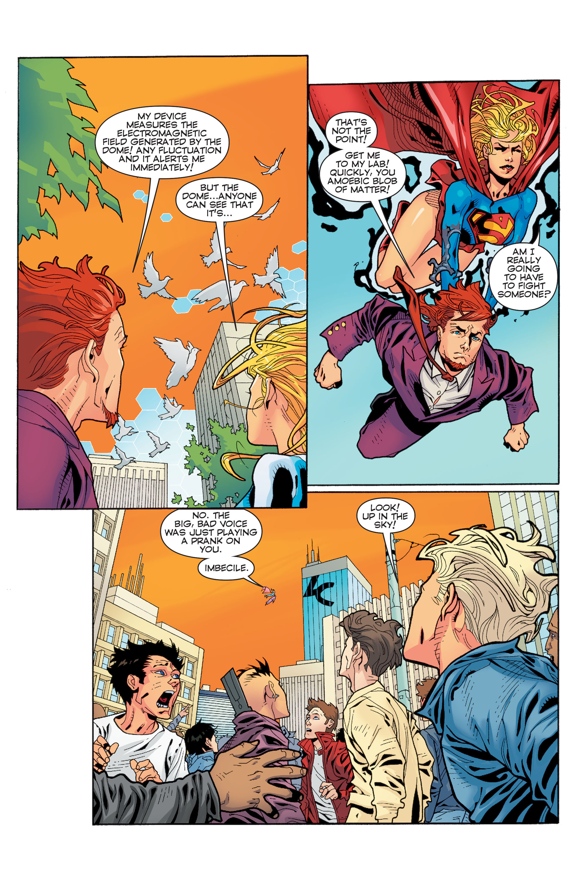 Read online Convergence Supergirl: Matrix comic -  Issue #1 - 7