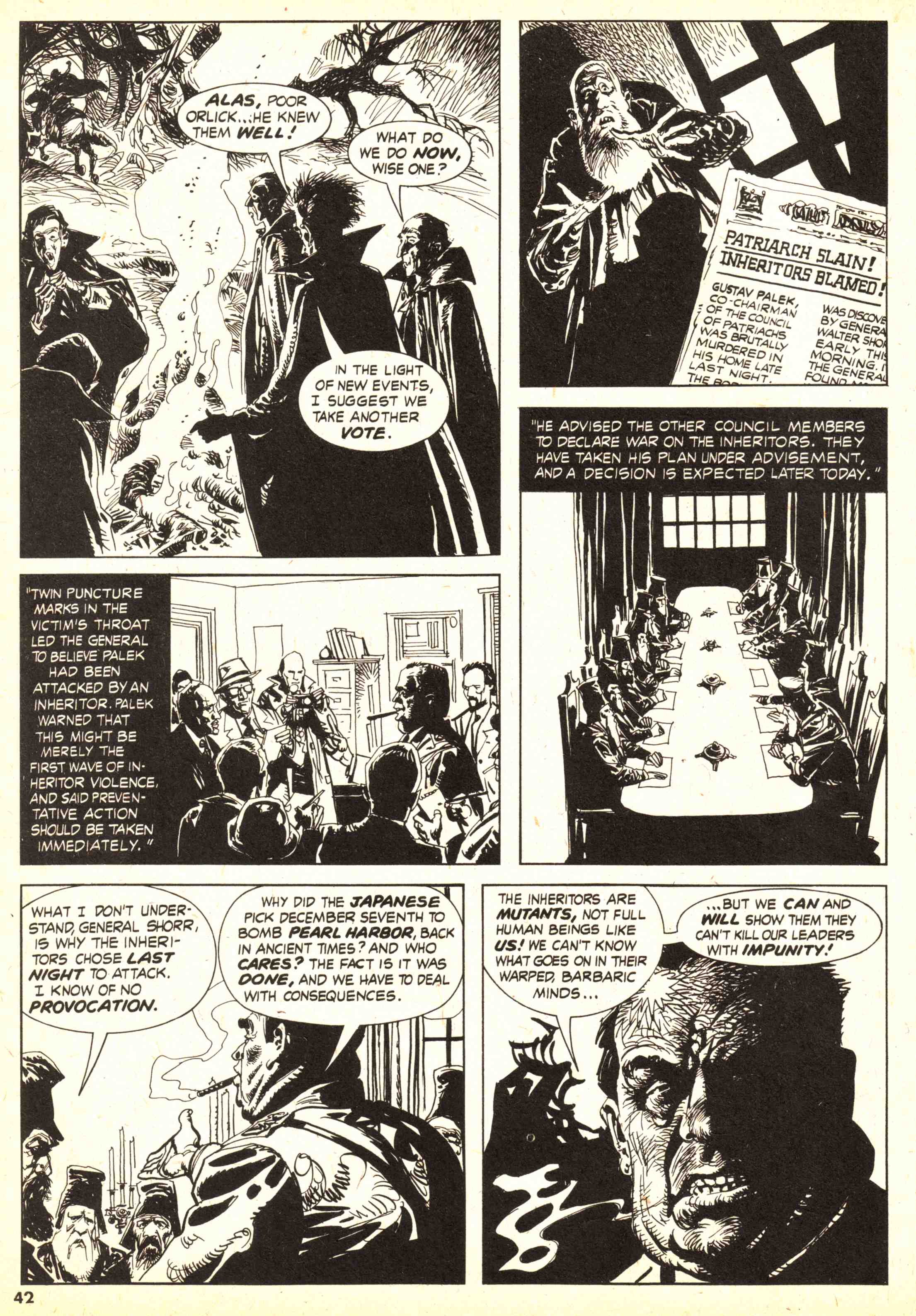 Read online Vampirella (1969) comic -  Issue #52 - 42