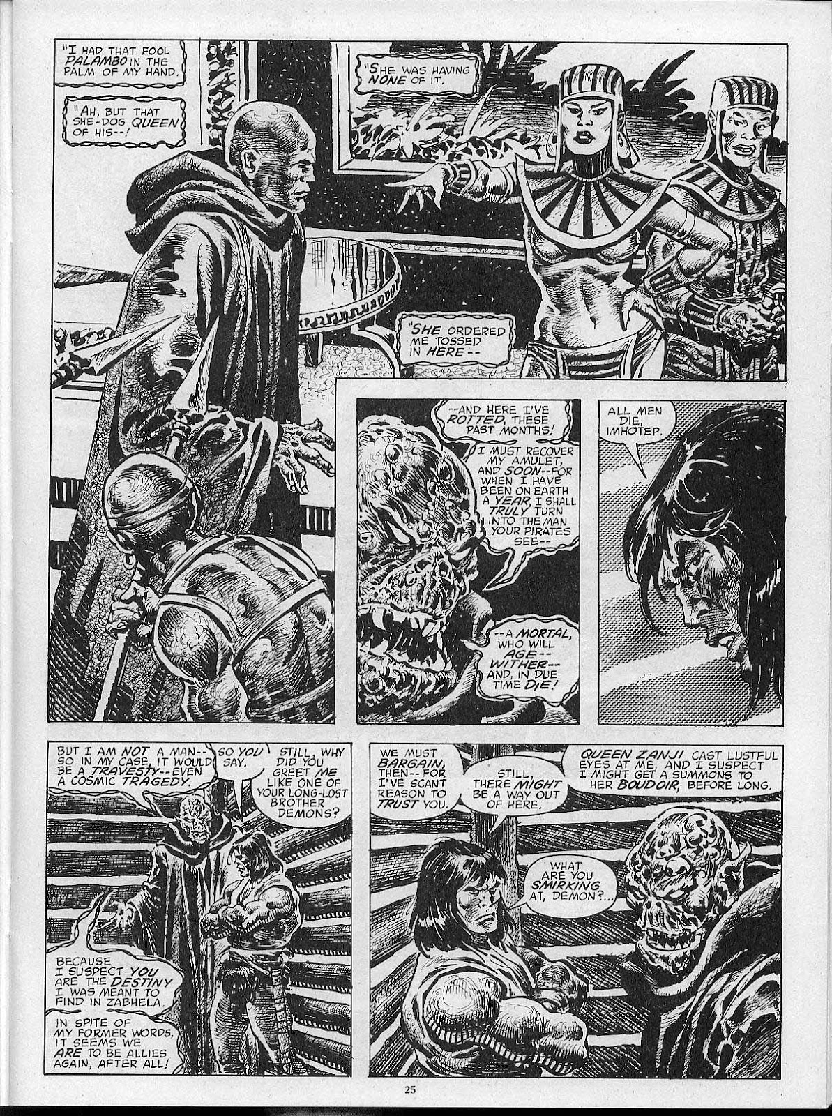 The Savage Sword Of Conan issue 202 - Page 27