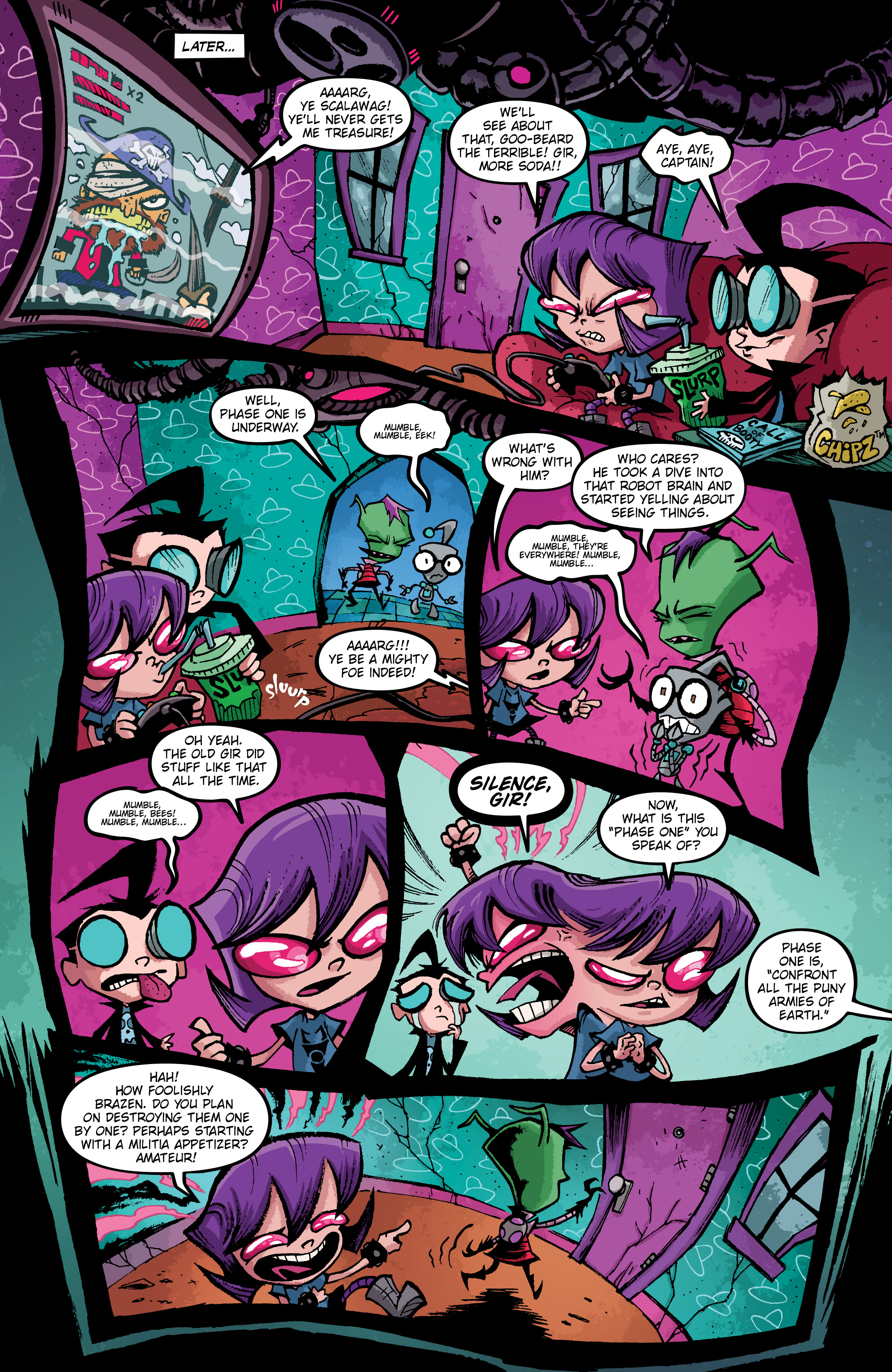 Read online Invader Zim comic -  Issue # _TPB 5 - 114