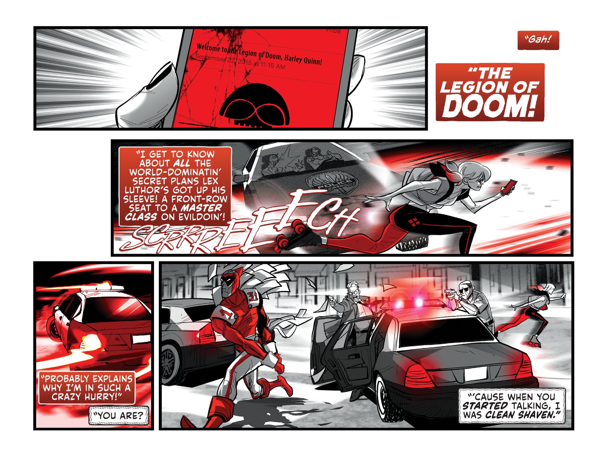 Read online Harley Quinn Black   White   Red comic -  Issue #13 - 5