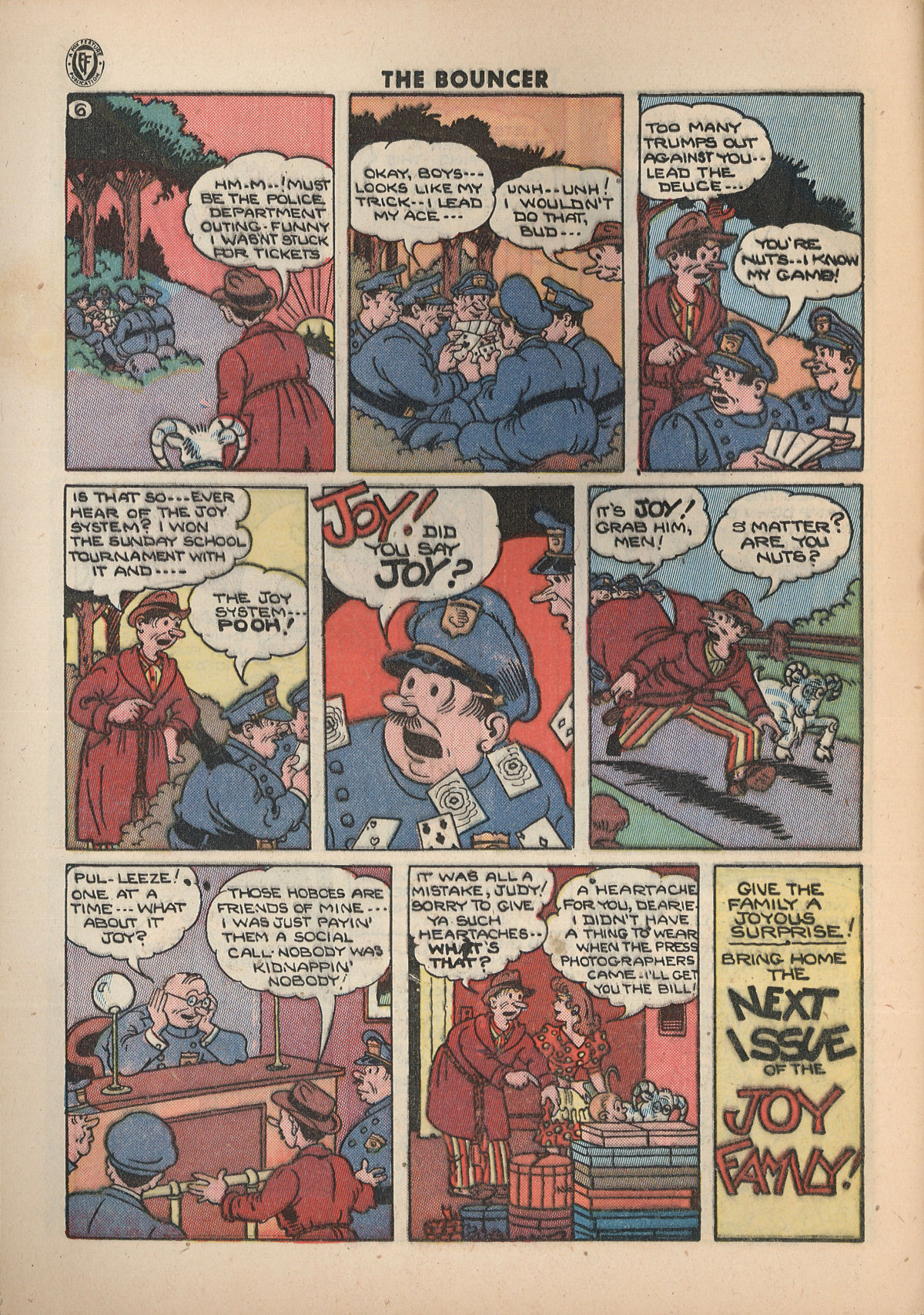 Read online The Bouncer (1944) comic -  Issue #13 - 24