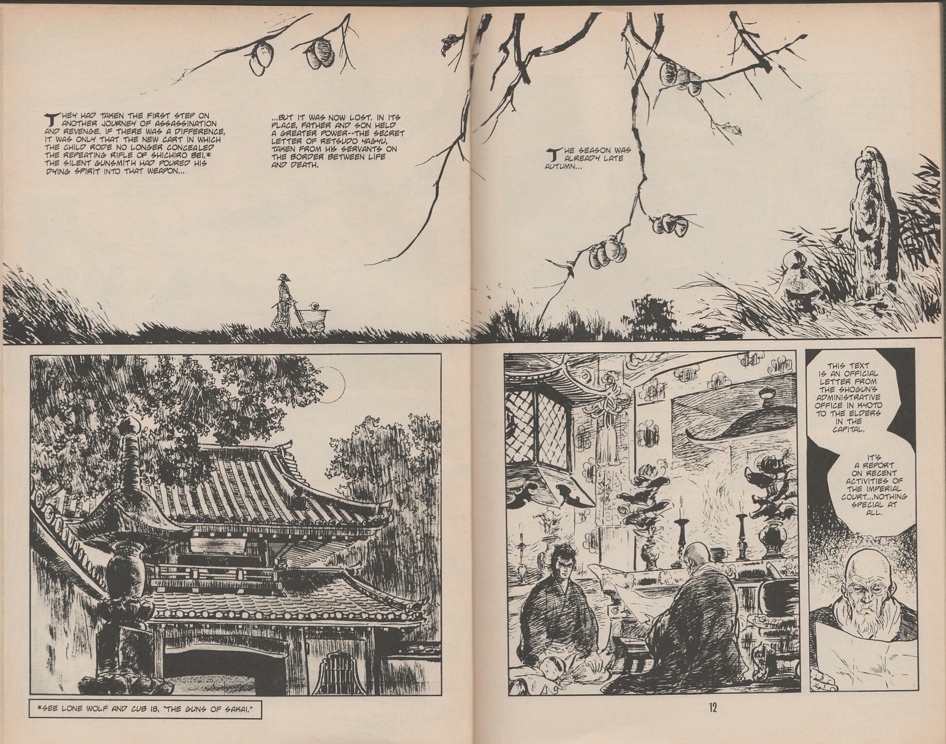 Read online Lone Wolf and Cub comic -  Issue #40 - 17