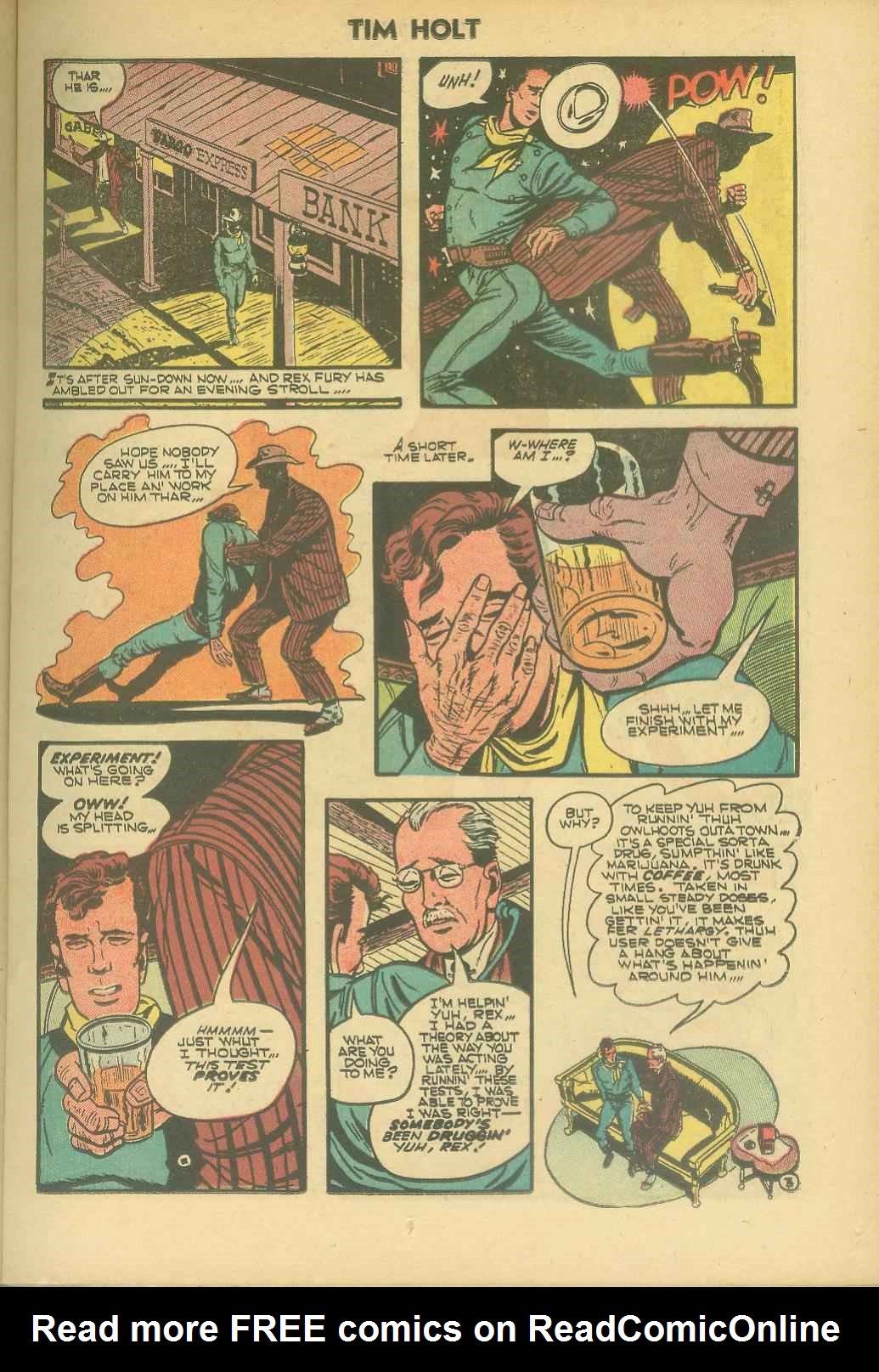 Read online Tim Holt comic -  Issue #36 - 13