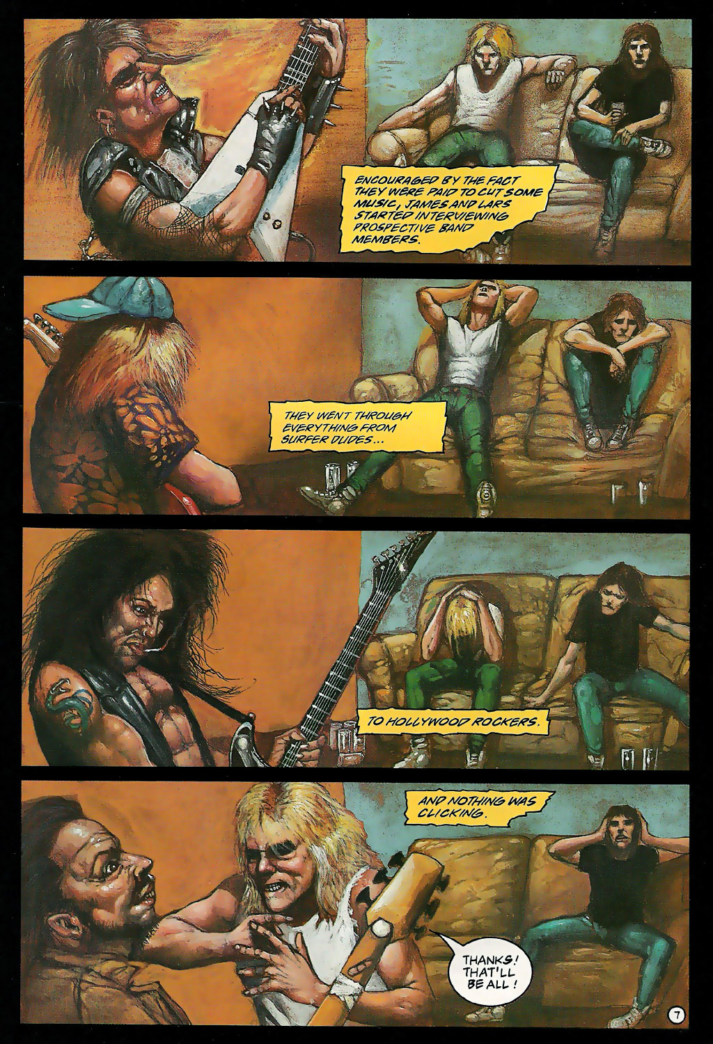 Read online Metallica comic -  Issue # Full - 11