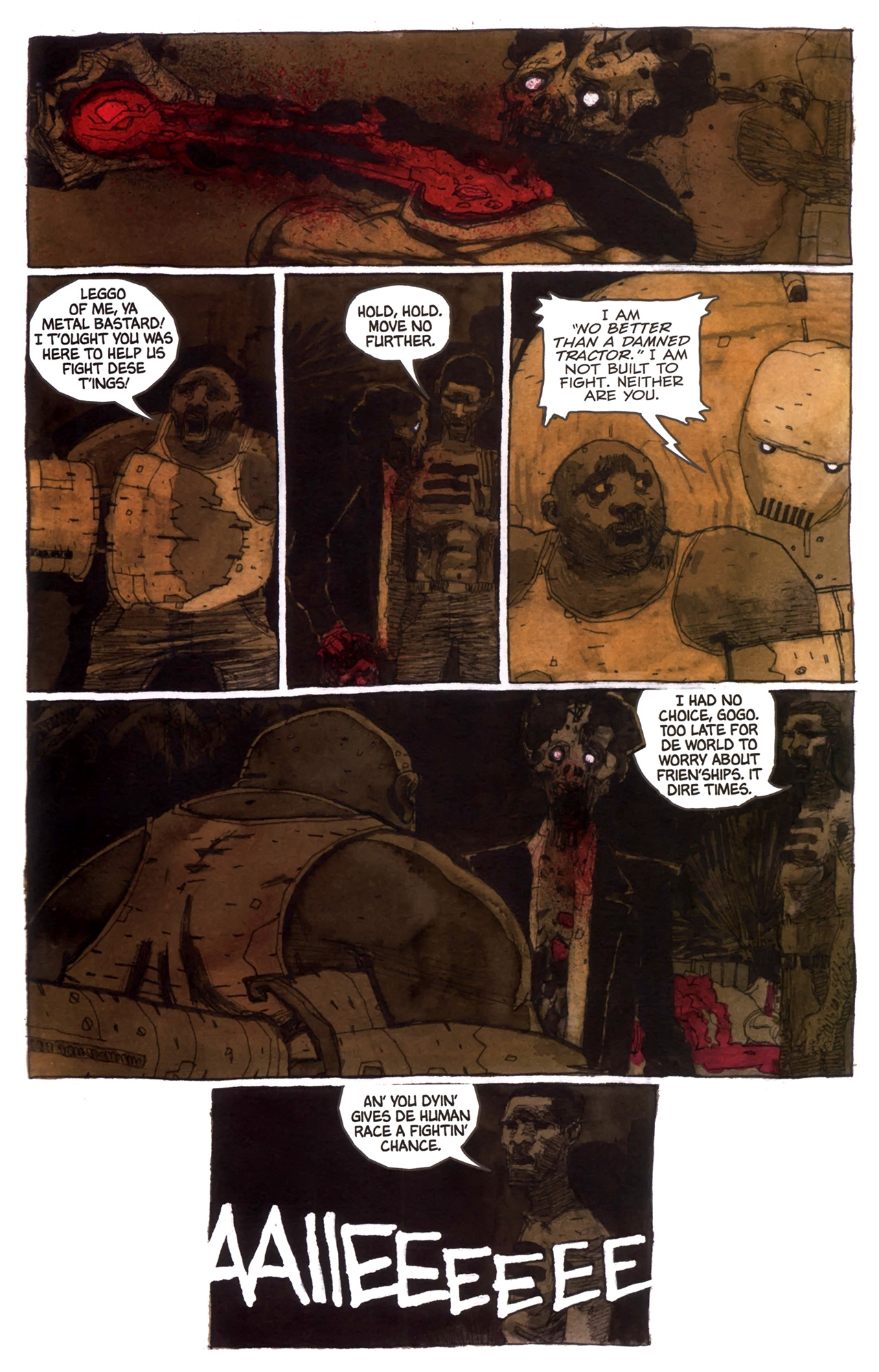 Read online Zombies vs. Robots Aventure comic -  Issue #2 - 22