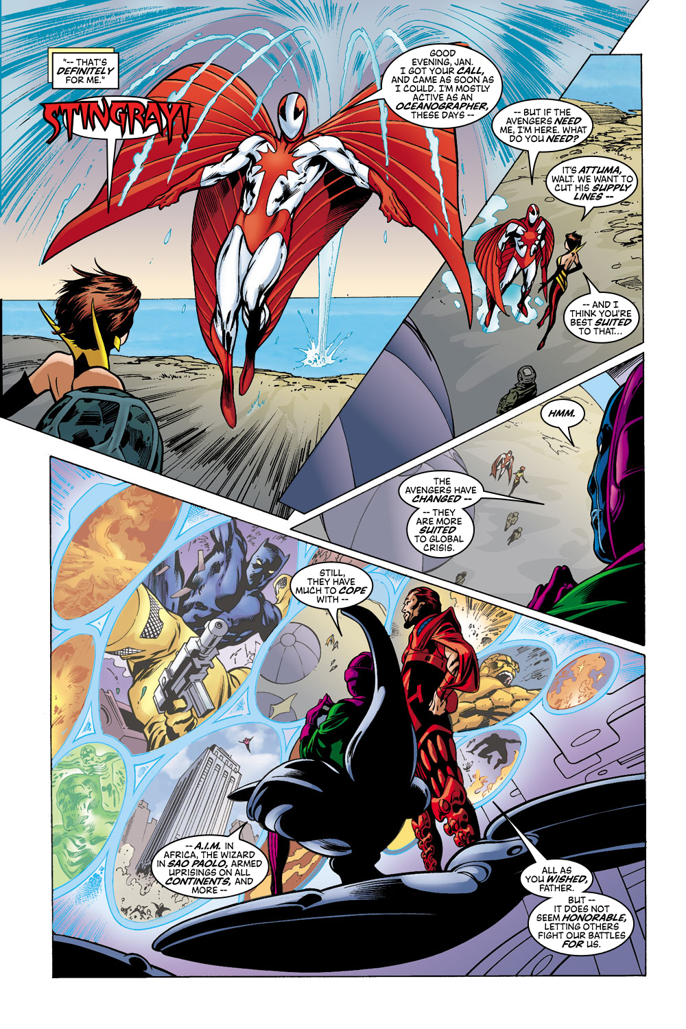 Read online Avengers (1998) comic -  Issue #43 - 17