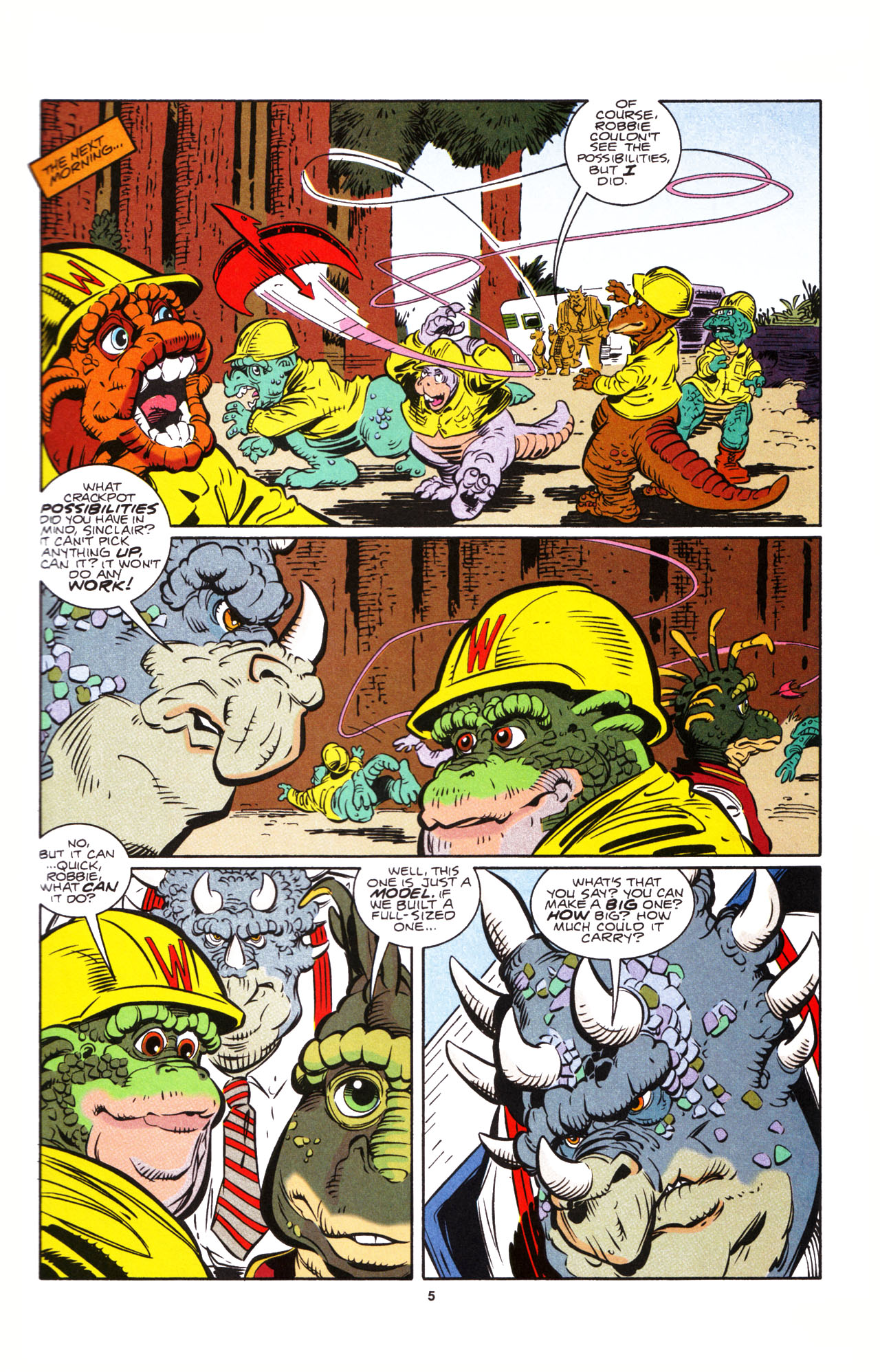 Read online Dinosaurs comic -  Issue #1 - 31