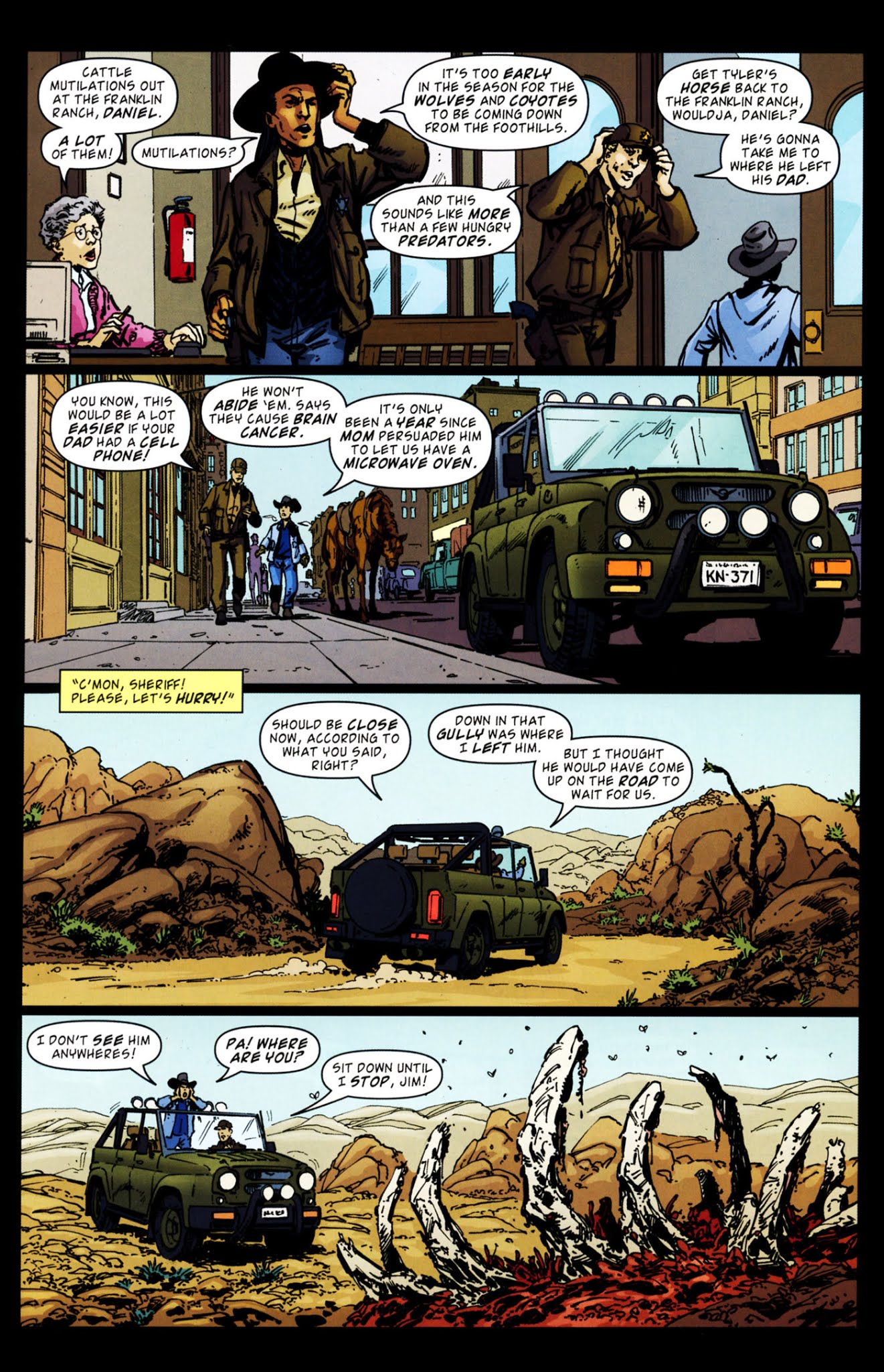 Read online Jurassic Park: The Devils in the Desert comic -  Issue #1 - 4