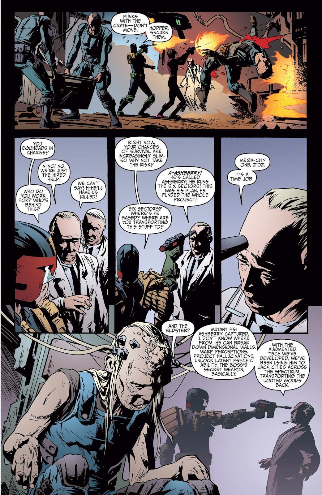 Judge Dredd: Year One issue 4 - Page 21