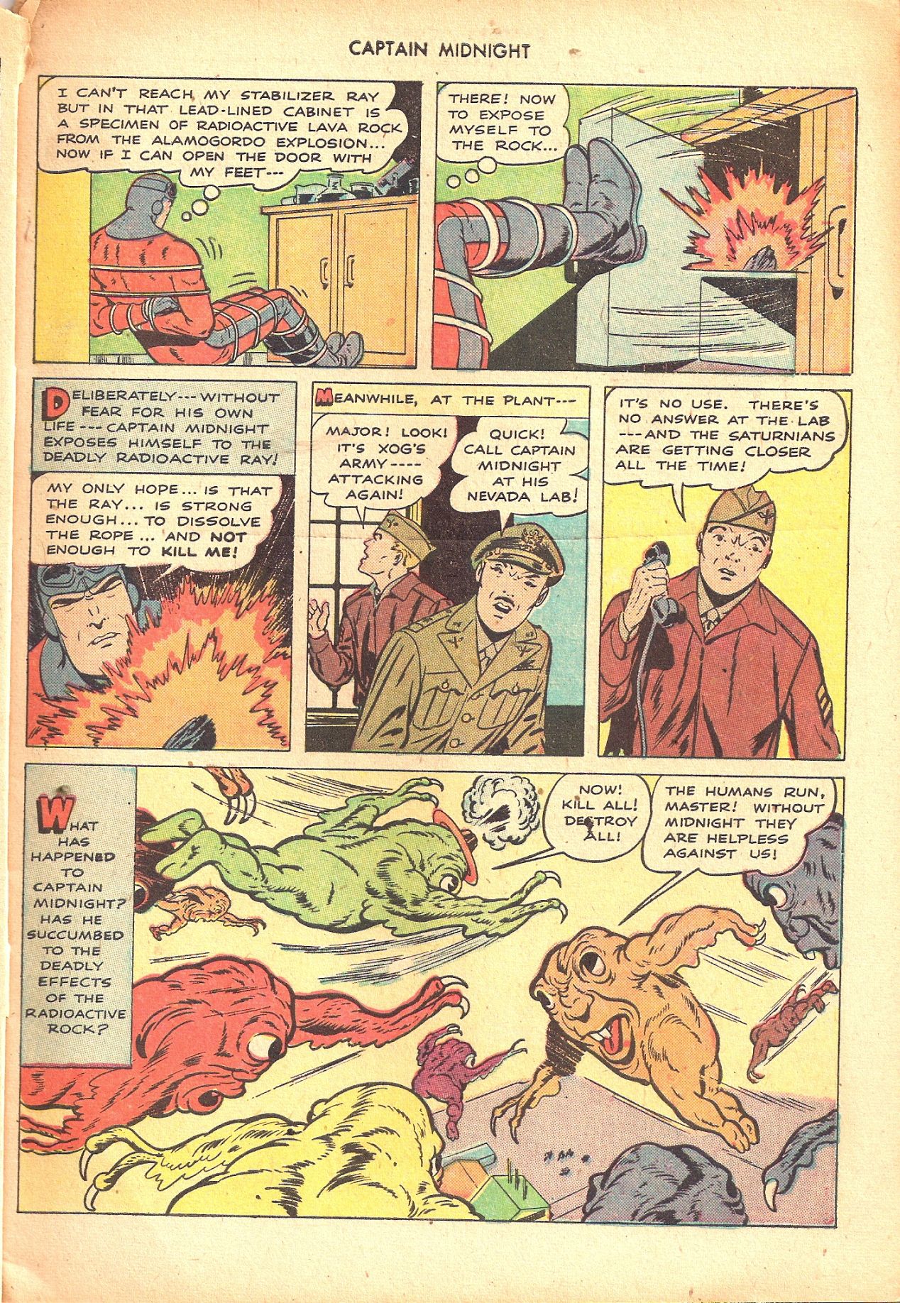 Read online Captain Midnight (1942) comic -  Issue #65 - 8