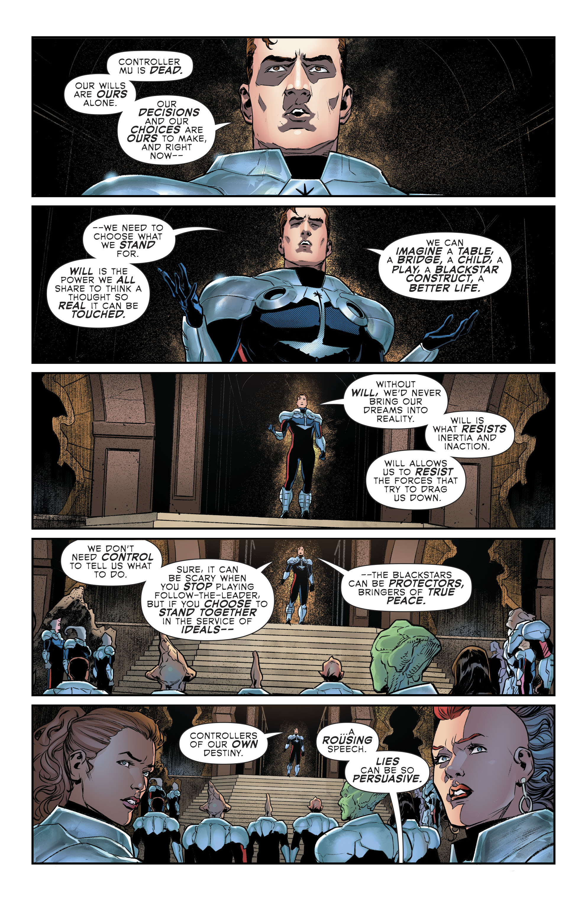 Read online Green Lantern: Blackstars comic -  Issue #3 - 14