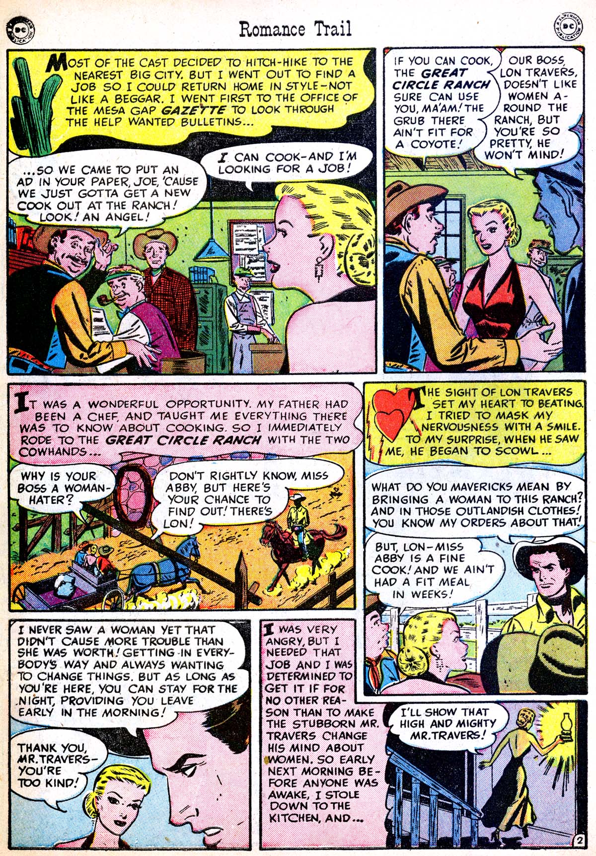 Read online Romance Trail comic -  Issue #2 - 42