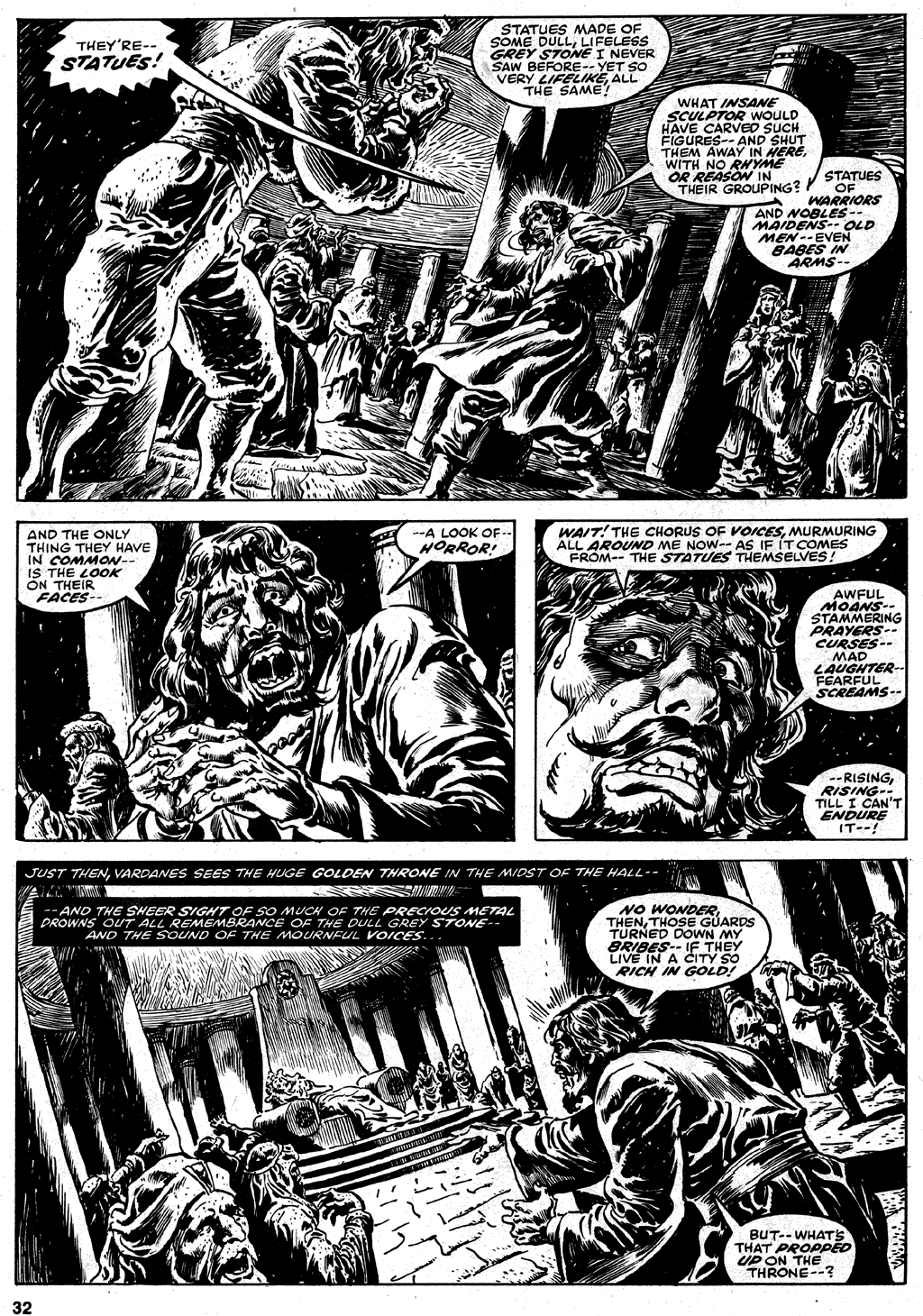 Read online The Savage Sword Of Conan comic -  Issue #35 - 32
