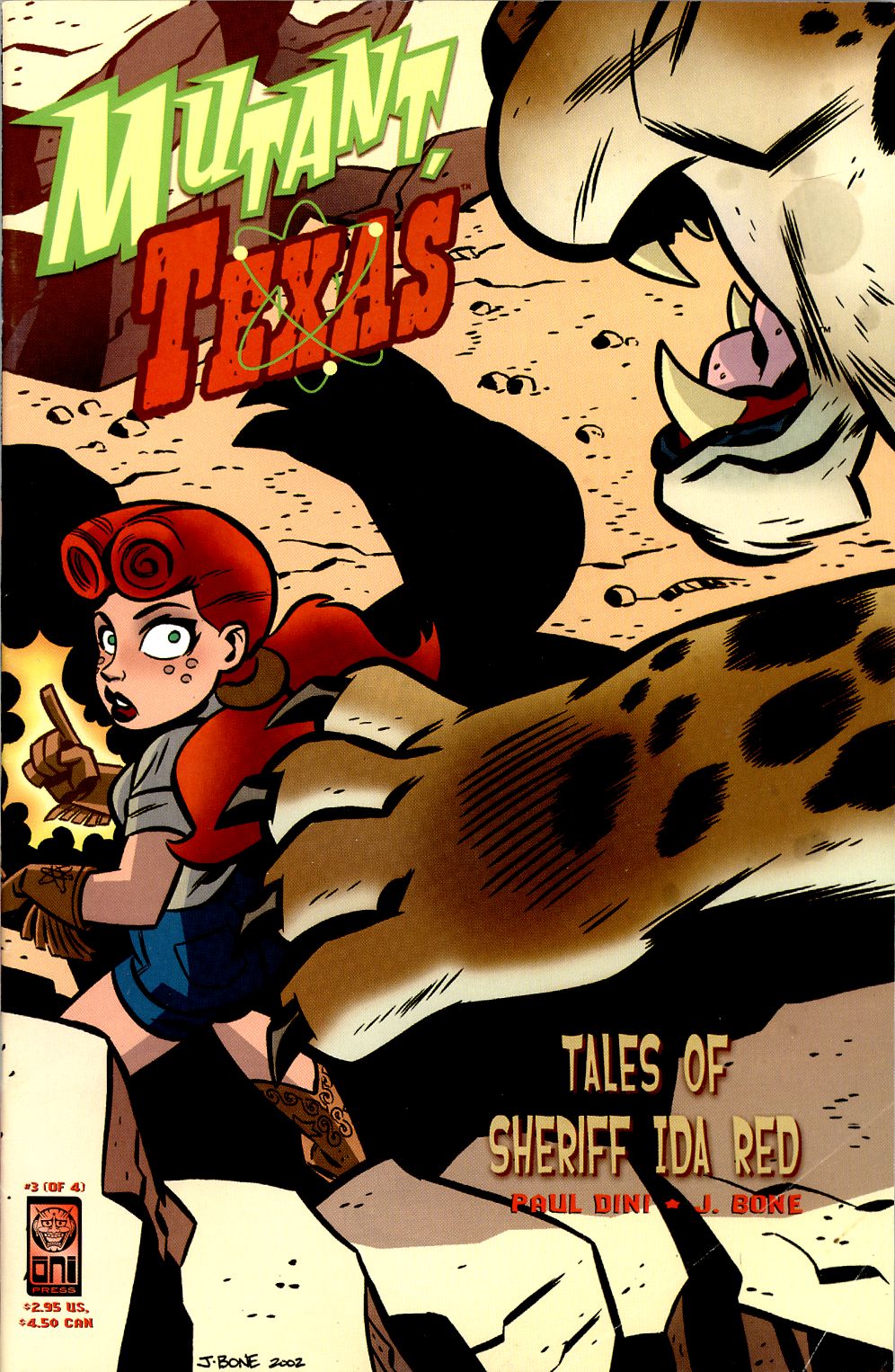 Read online Mutant, Texas: Tales of Sheriff Ida Red comic -  Issue #3 - 1