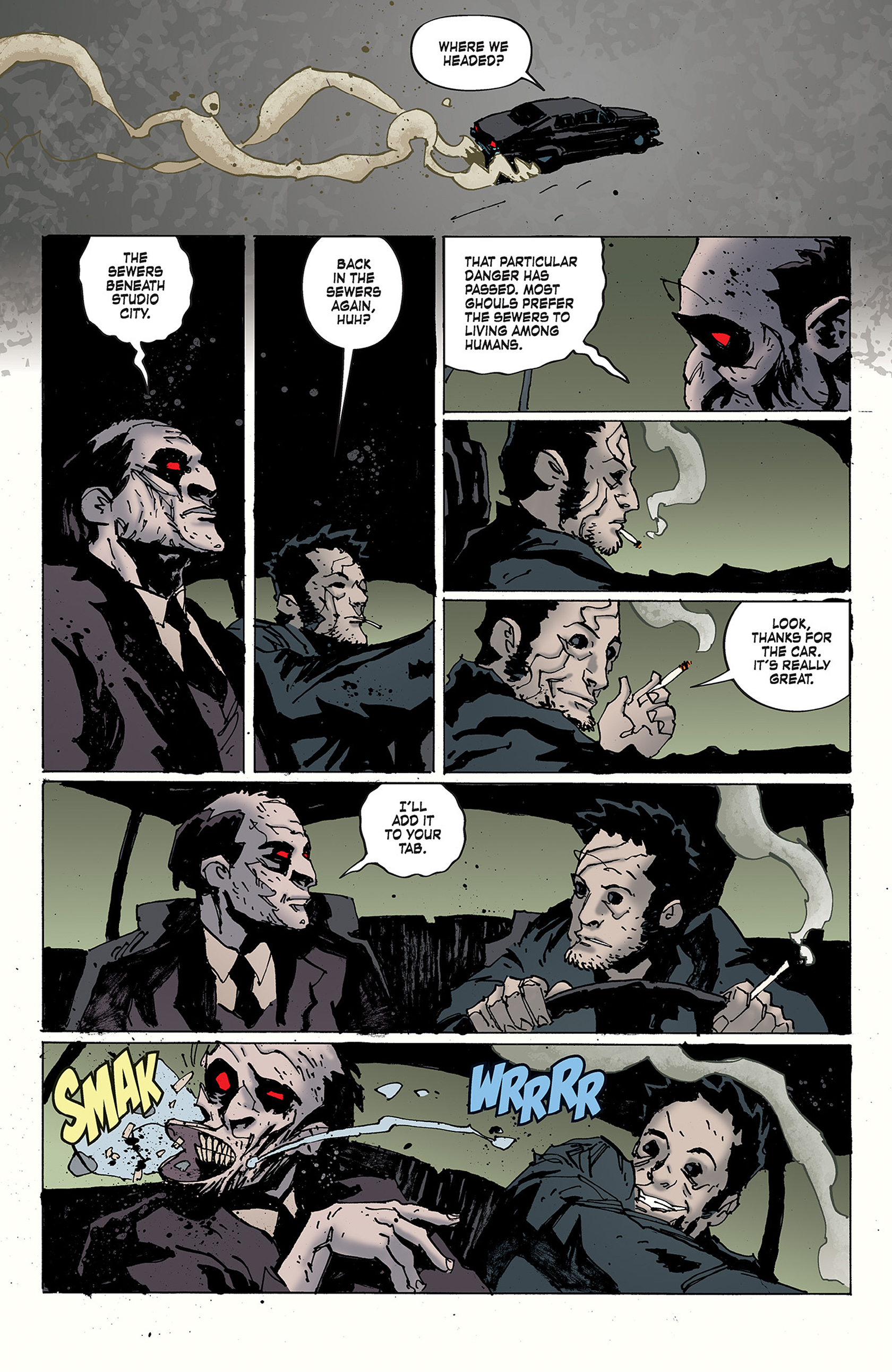 Read online Criminal Macabre: The Eyes of Frankenstein comic -  Issue #1 - 12