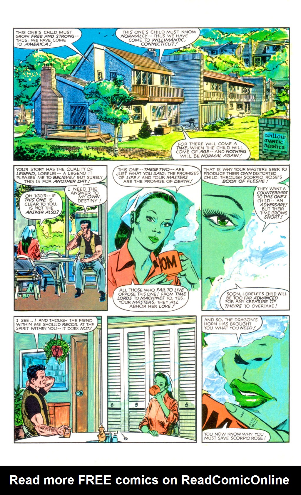 Read online Scorpio Rose comic -  Issue #2 - 20