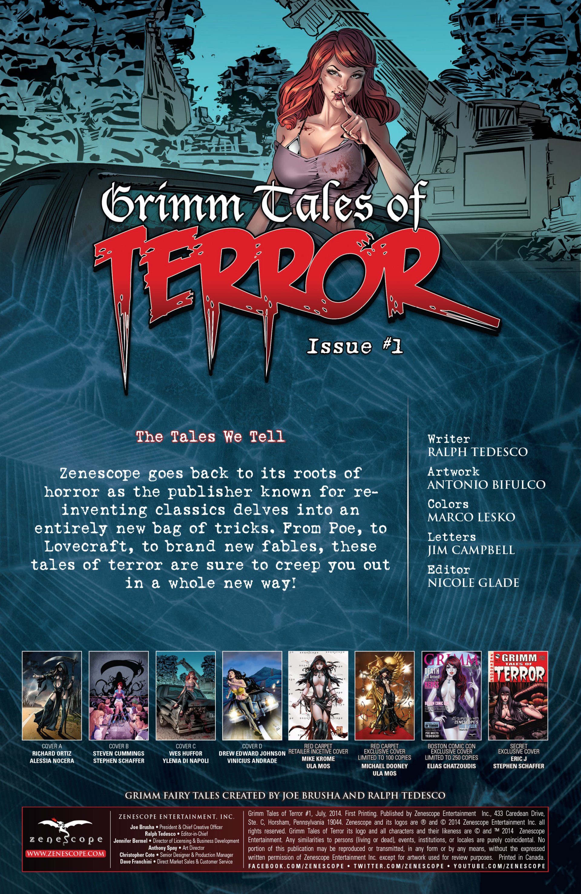 Read online Grimm Tales of Terror (2014) comic -  Issue #1 - 2