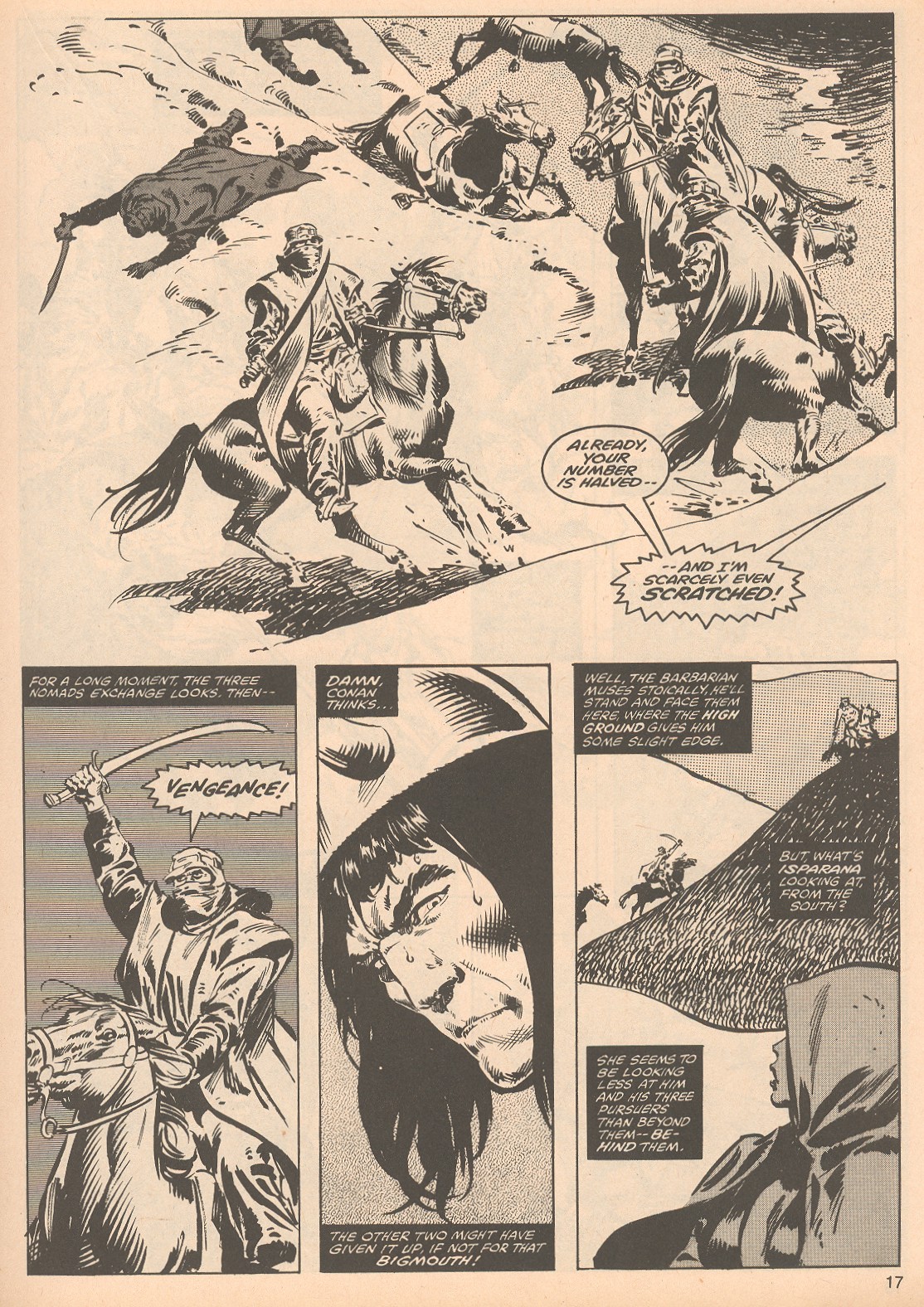 Read online The Savage Sword Of Conan comic -  Issue #57 - 17