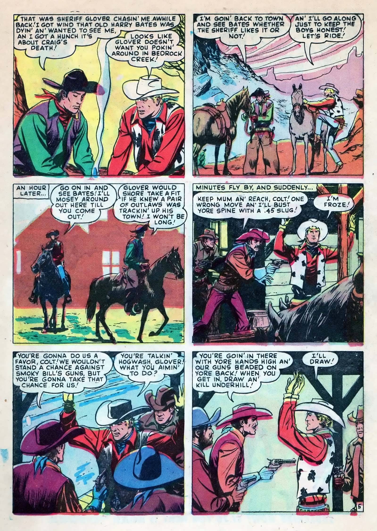 Read online Two Gun Western (1950) comic -  Issue #9 - 16