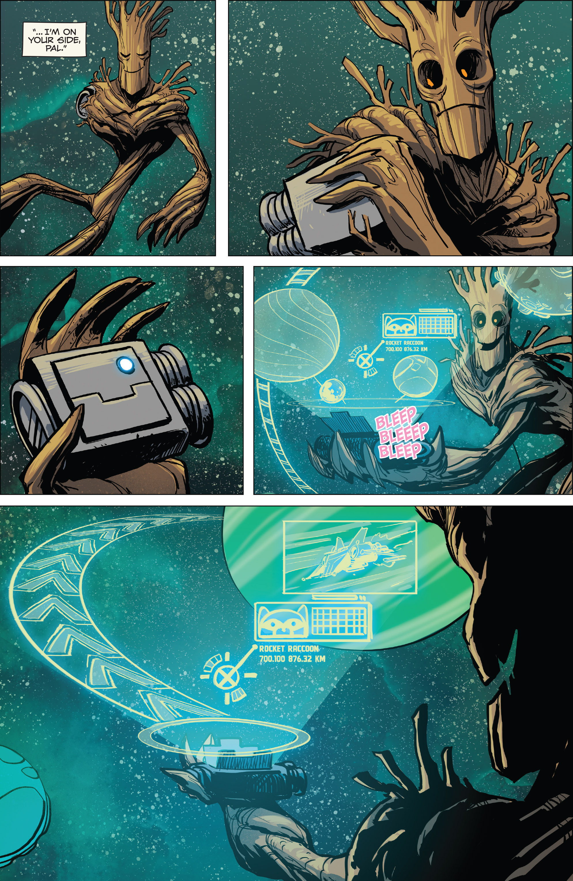 Read online Groot comic -  Issue #2 - 19