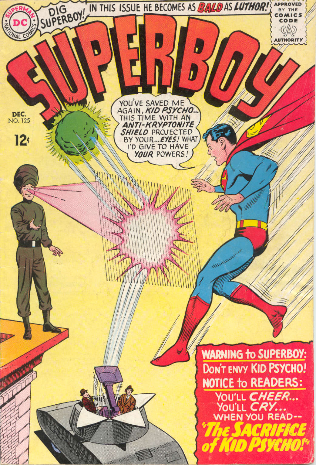 Read online Superboy (1949) comic -  Issue #125 - 1