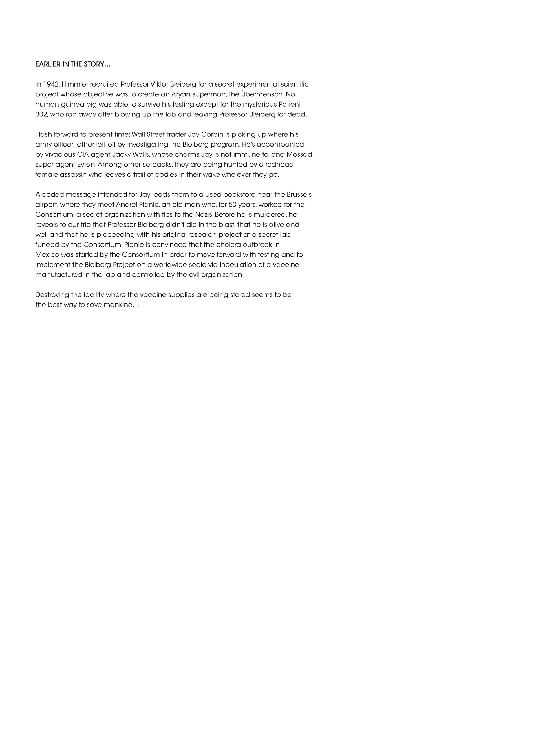 Read online The Bleiberg Project comic -  Issue #3 - 4