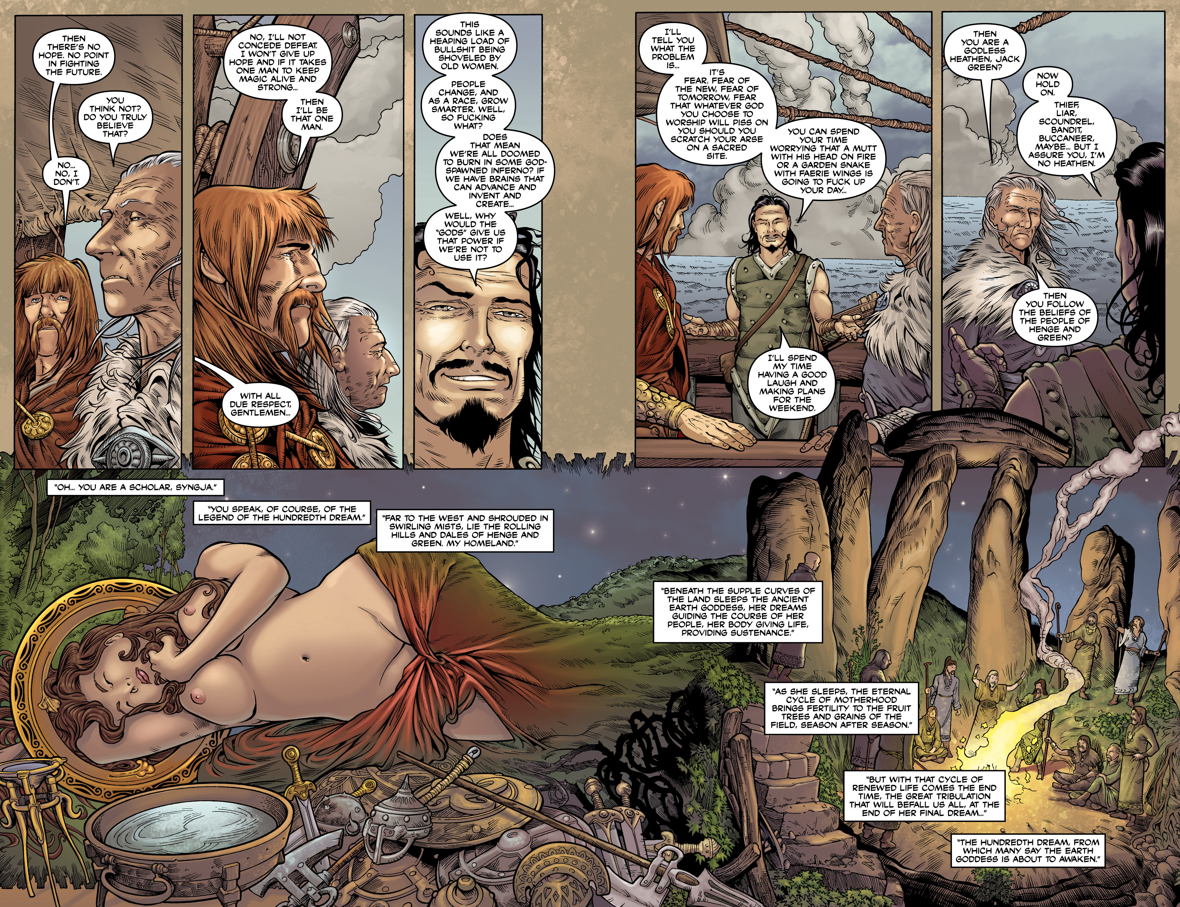 Read online Wolfskin: Hundredth Dream comic -  Issue #2 - 6