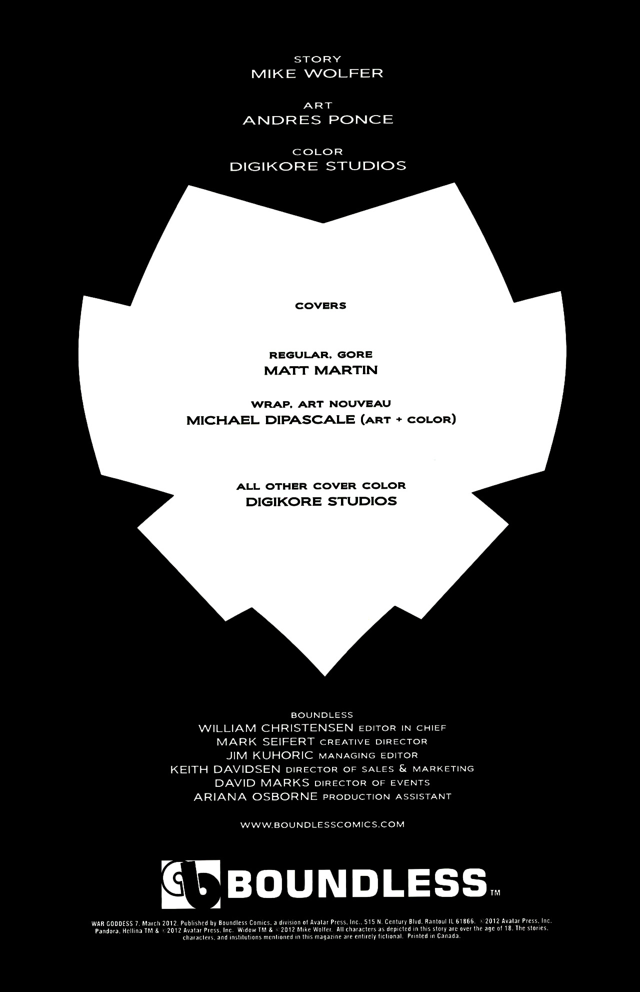Read online War Goddess comic -  Issue #7 - 5