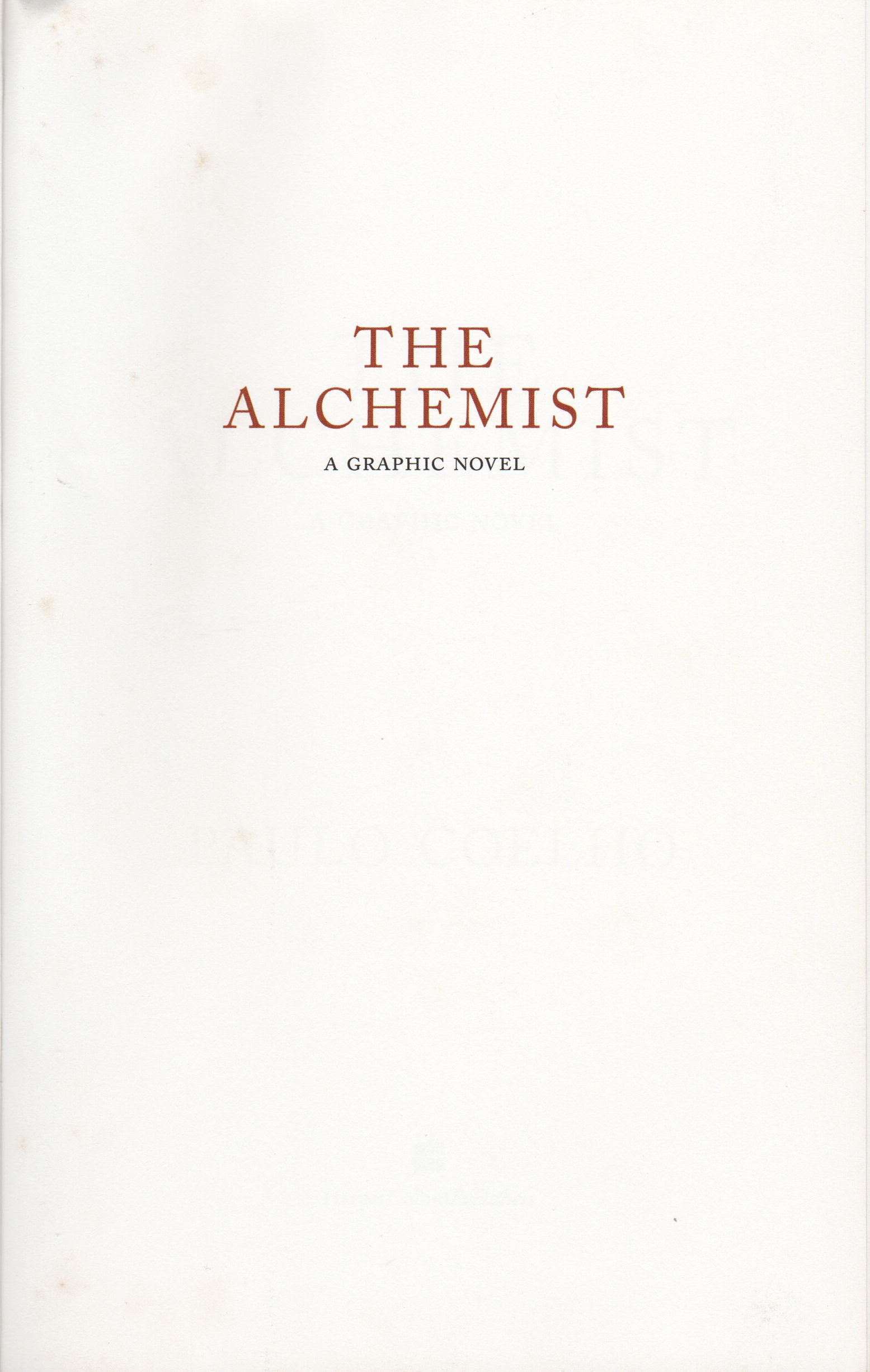 Read online The Alchemist: A Graphic Novel comic -  Issue # TPB (Part 1) - 7