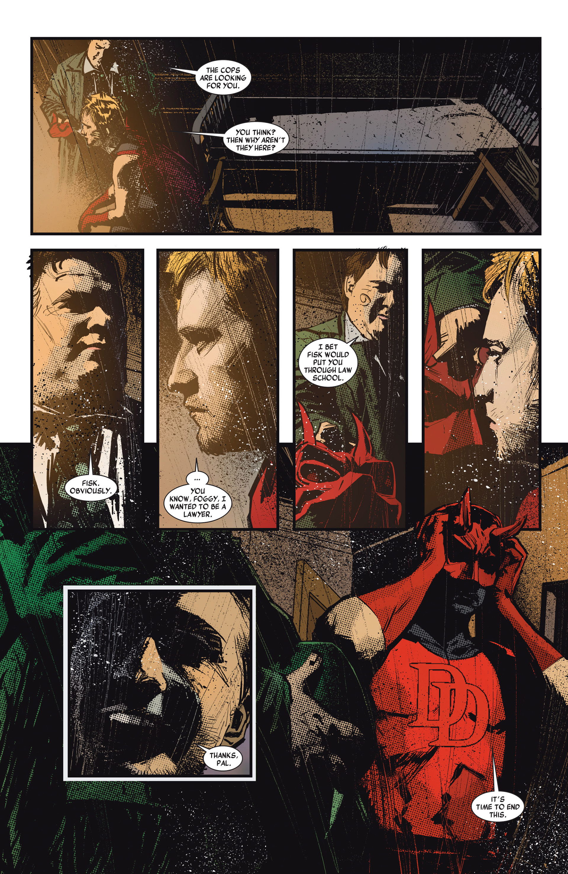 Read online Daredevil Noir comic -  Issue #4 - 16