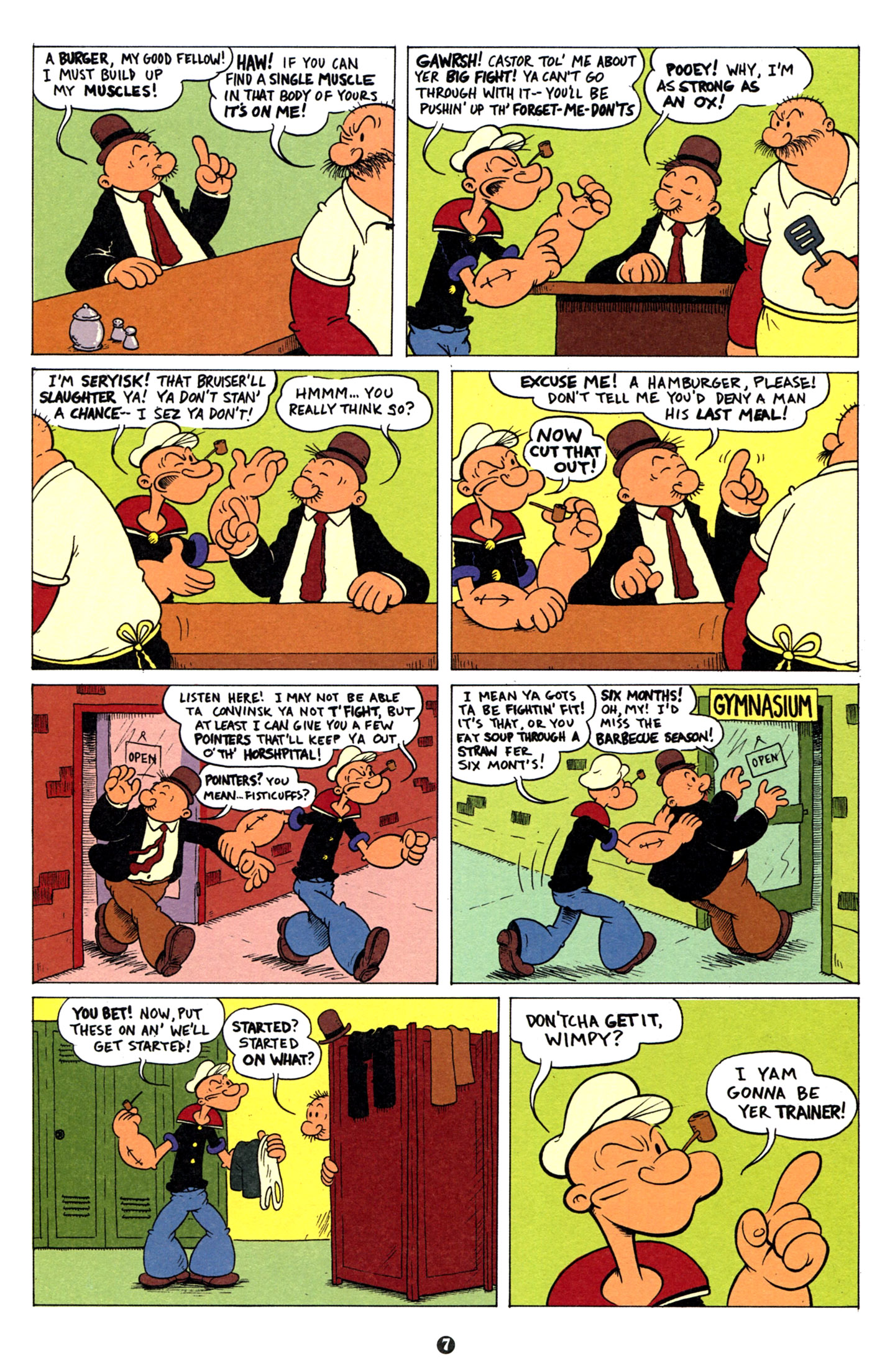 Read online Popeye (2012) comic -  Issue #3 - 9