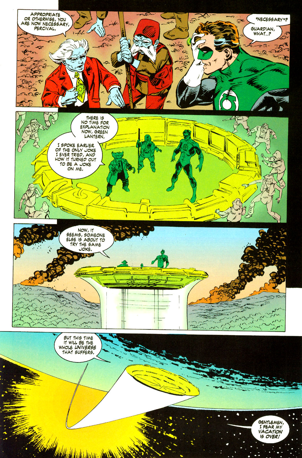 Read online Green Lantern: Ganthet's Tale comic -  Issue # Full - 23