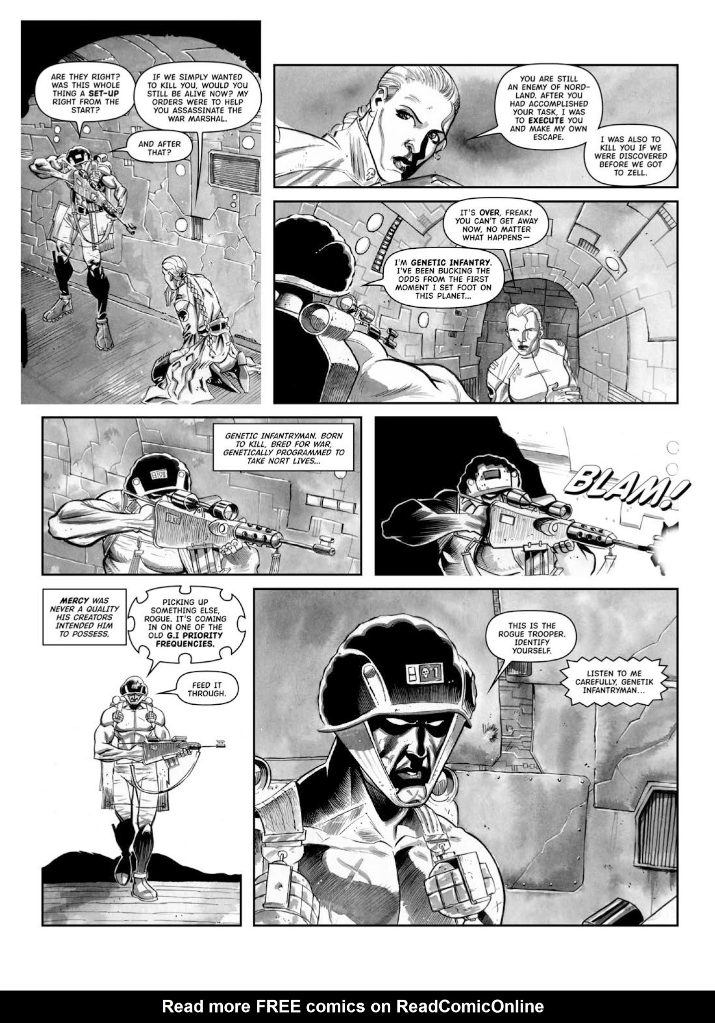 Read online Rogue Trooper: Tales of Nu-Earth comic -  Issue # TPB 4 - 188