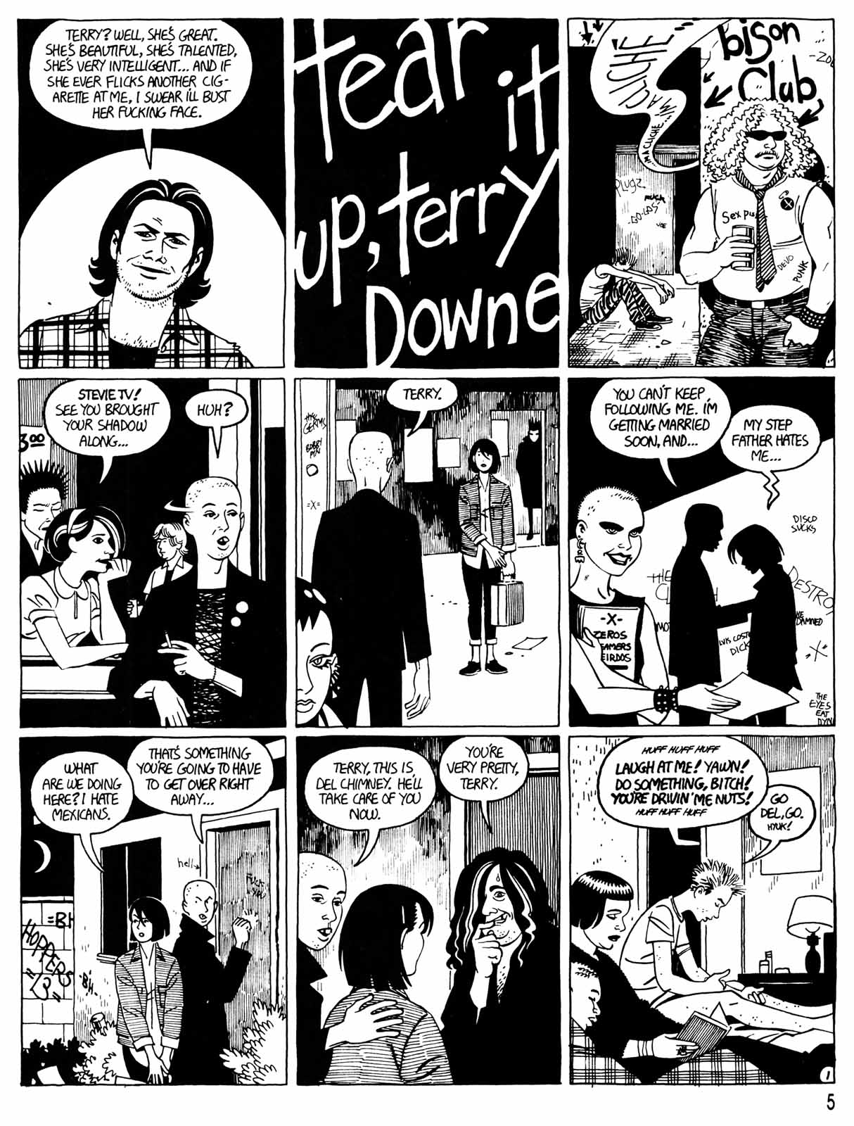 Read online Love and Rockets (1982) comic -  Issue #28 - 7