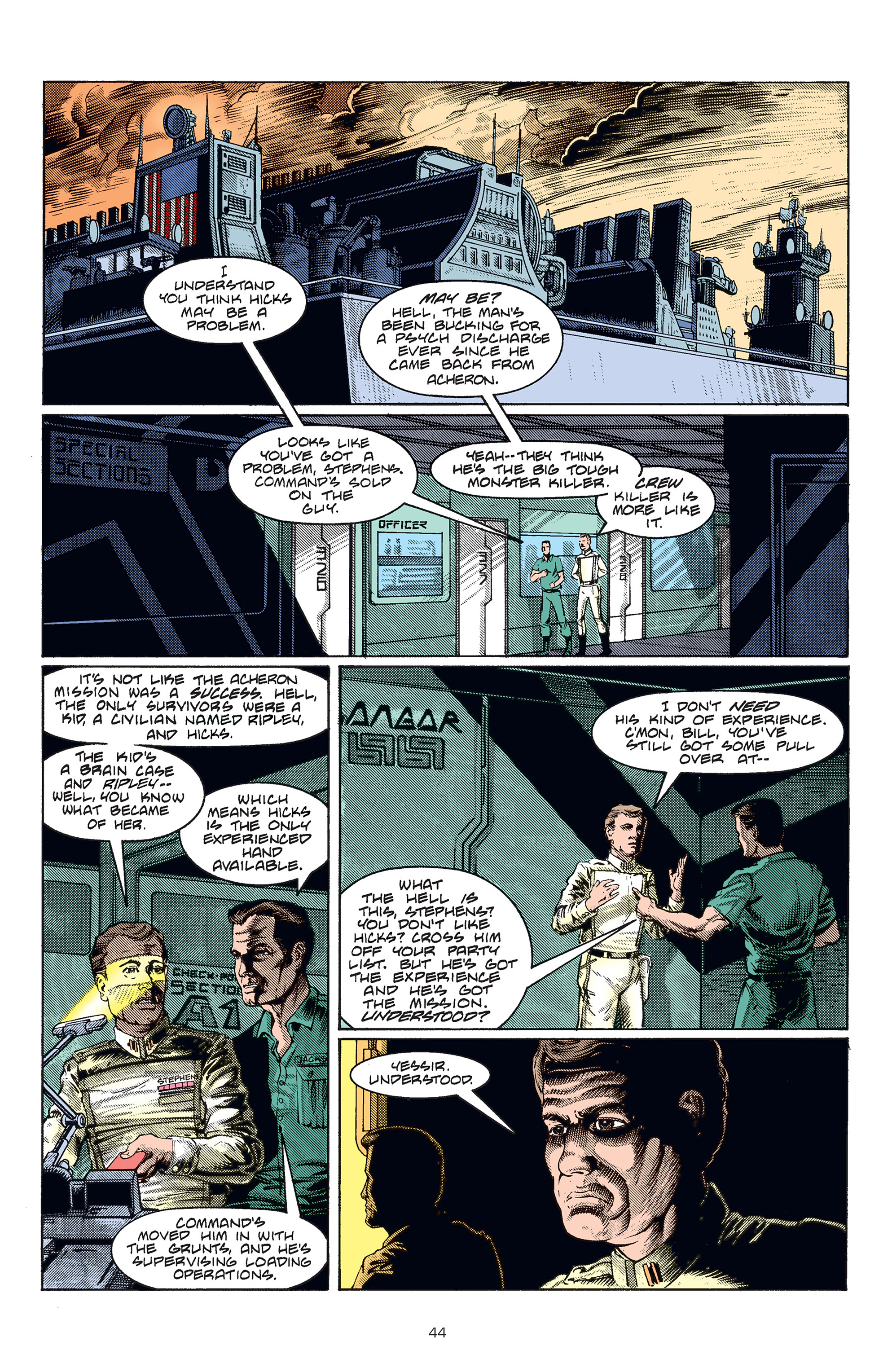 Read online Aliens: The Essential Comics comic -  Issue # TPB (Part 1) - 45