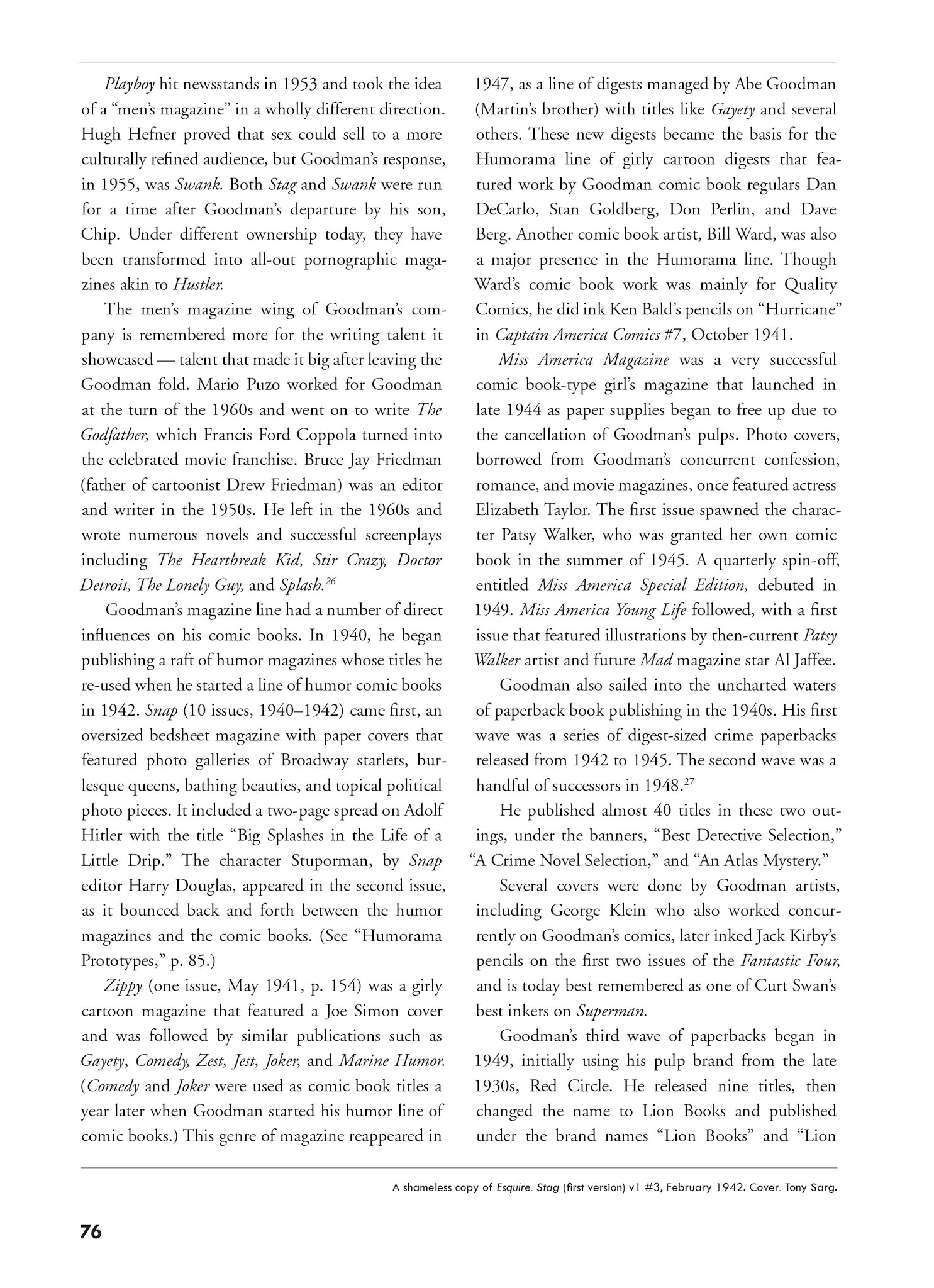 Read online The Secret History of Marvel Comics comic -  Issue # TPB (Part 1) - 74