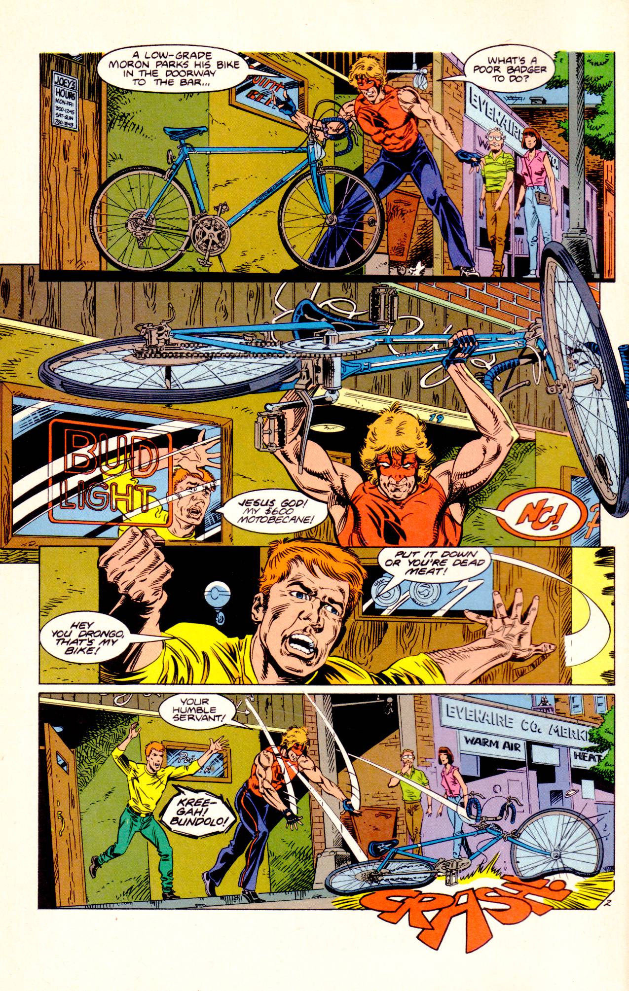 Read online The Badger comic -  Issue #9 - 4