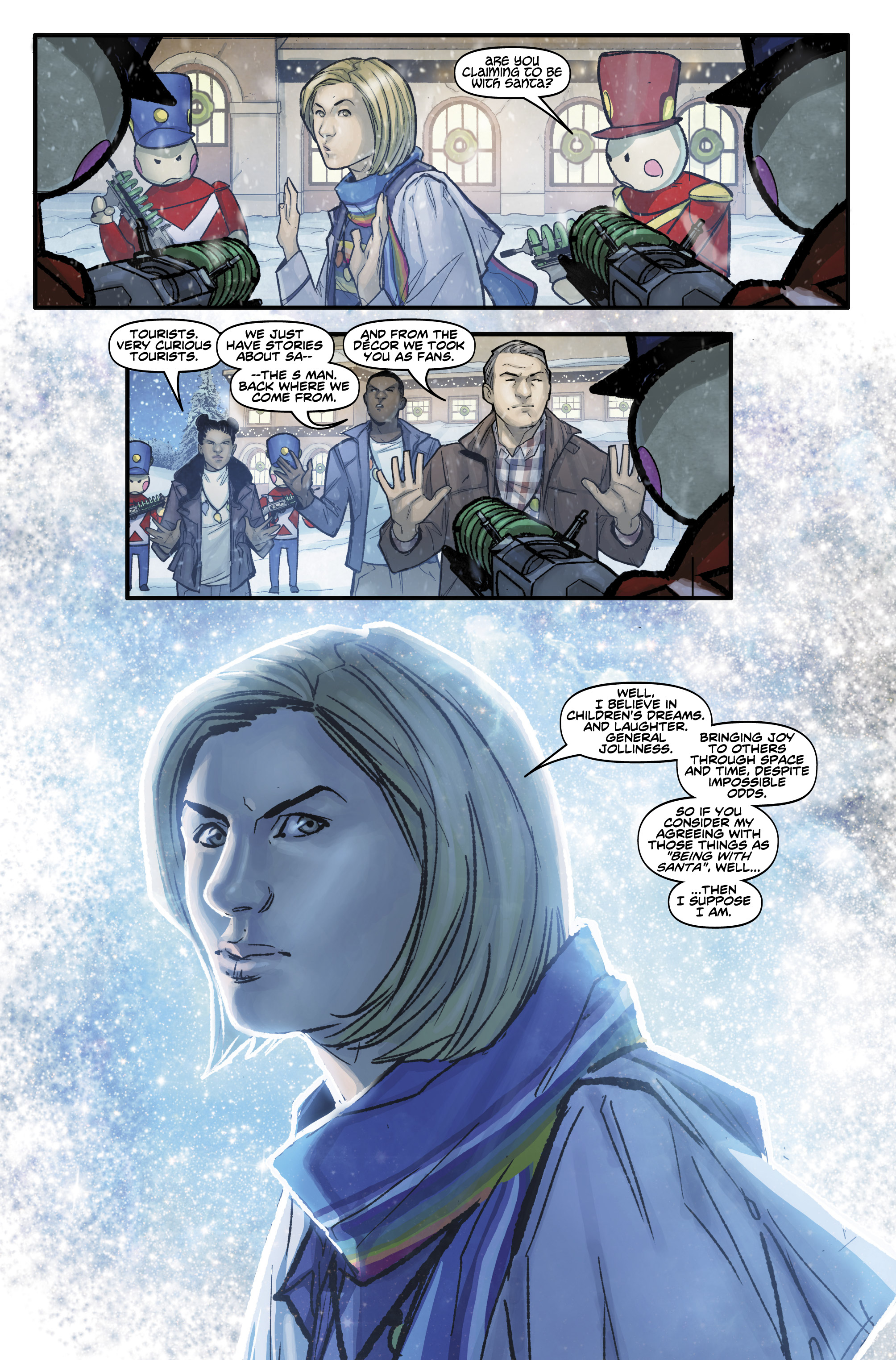 Read online Doctor Who: The Thirteenth Doctor Holiday Special comic -  Issue #1 - 35