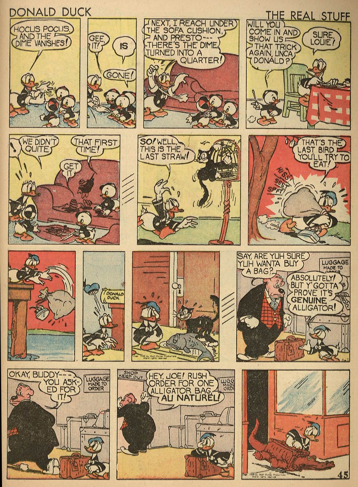 Read online Walt Disney's Comics and Stories comic -  Issue #18 - 47