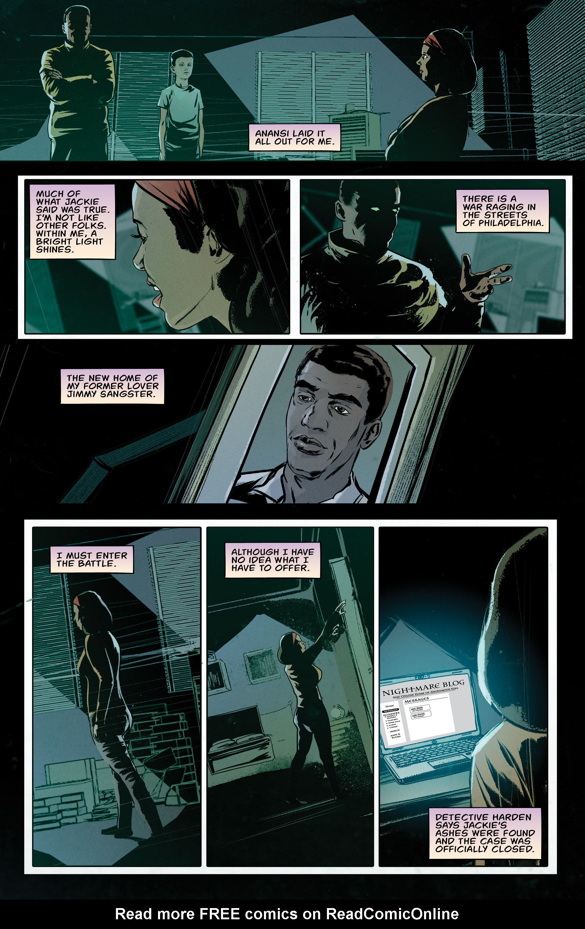 Read online Nita Hawes' Nightmare Blog comic -  Issue #12 - 21