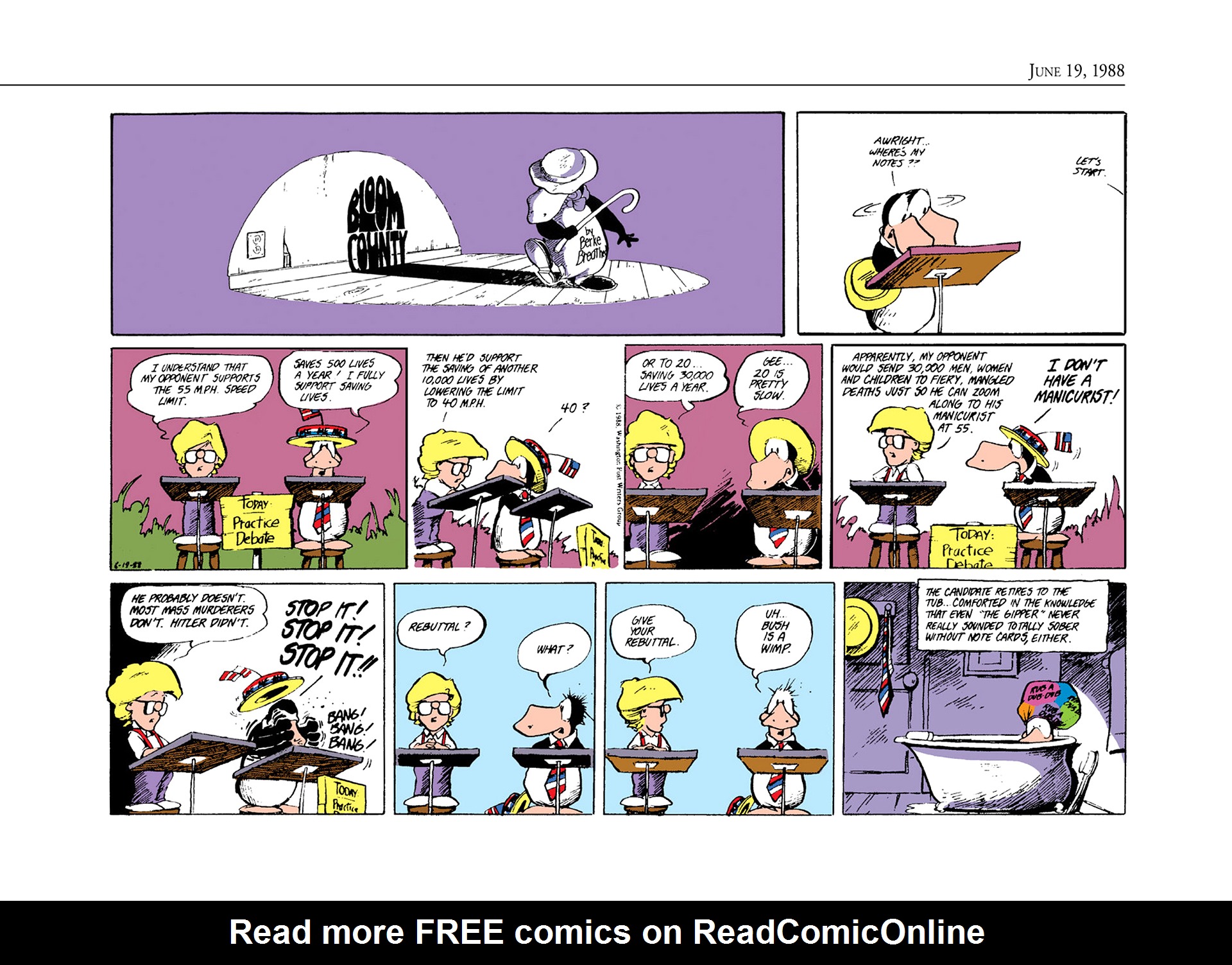 Read online The Bloom County Digital Library comic -  Issue # TPB 8 (Part 2) - 77
