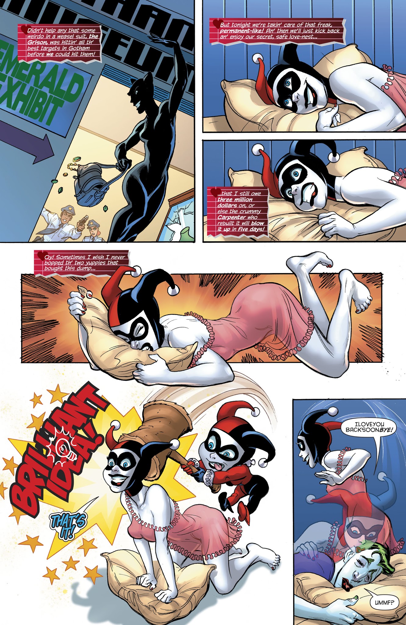 Read online Harley Quinn: Harley Loves Joker comic -  Issue #1 - 5